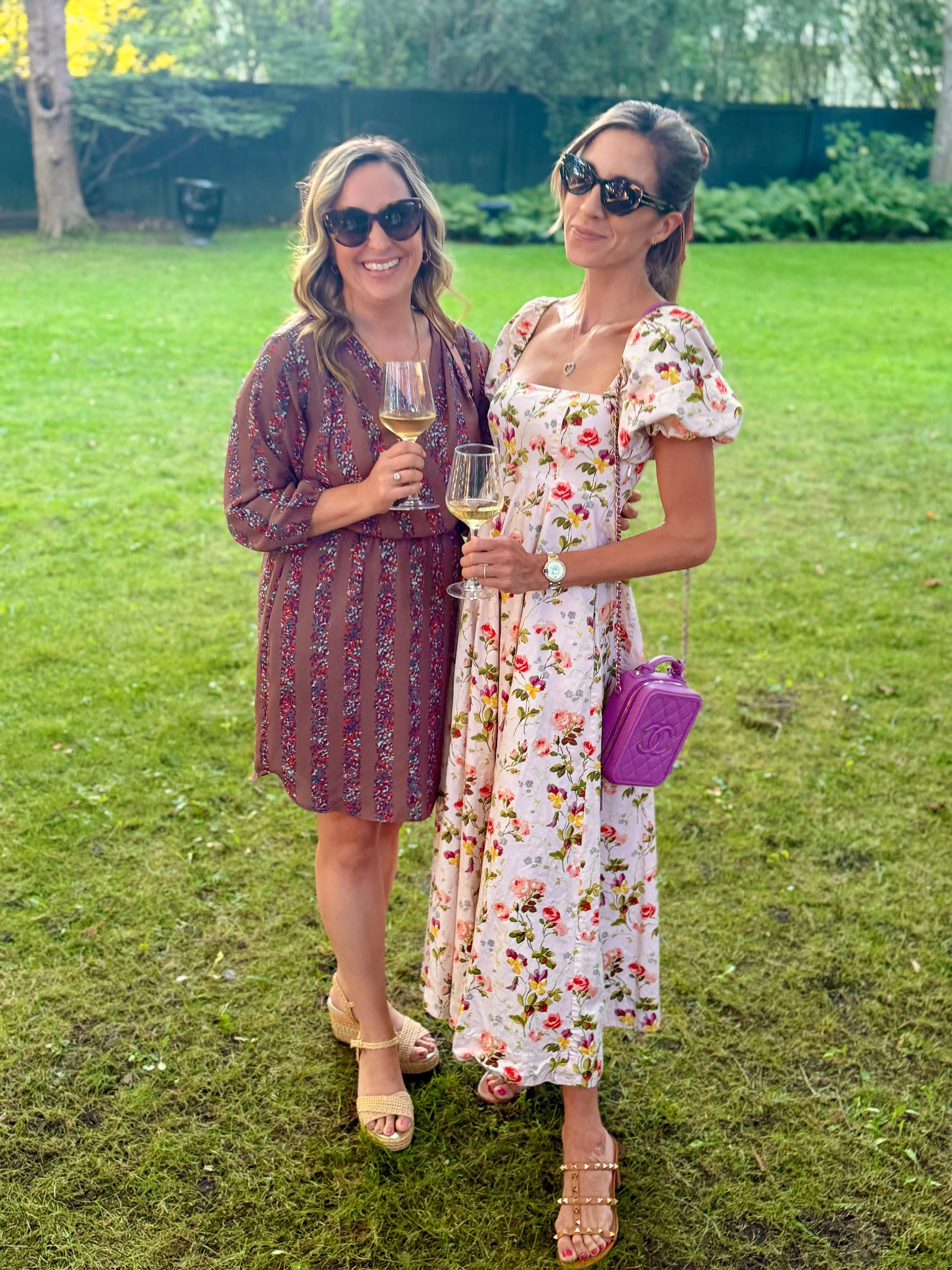 Golden hour garden party: A celebration of champagne in the Hamptons