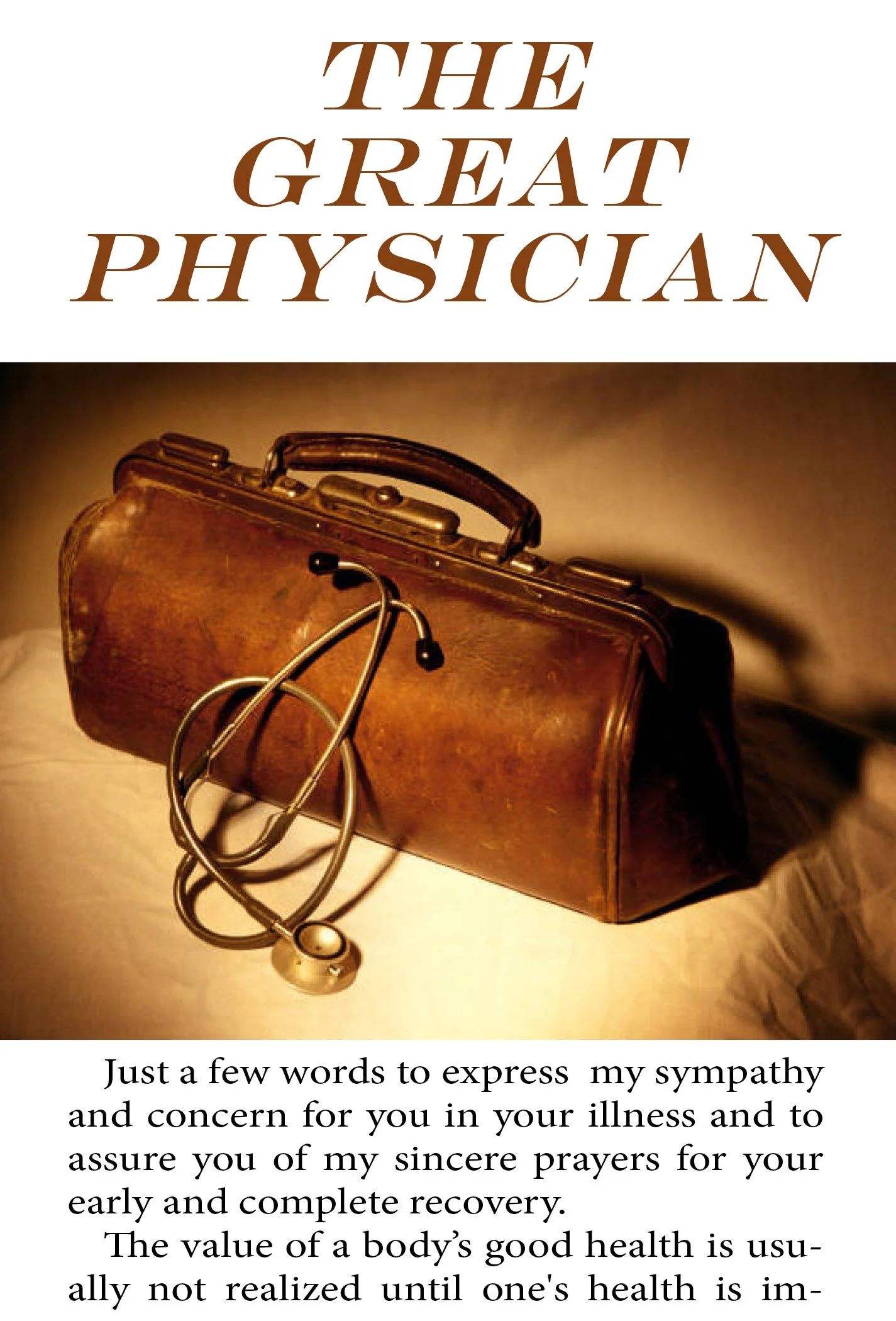 Great Physician #479