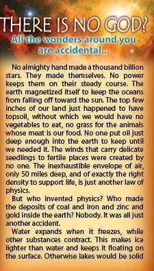 There Is No God: All The Wonders Around You Are Accidental... #598