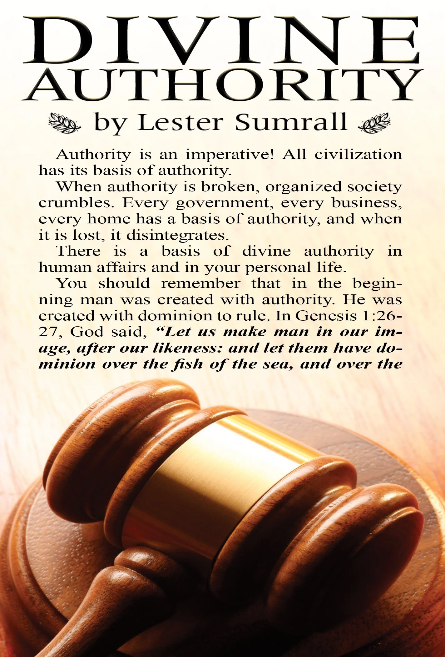 Divine Authority #10