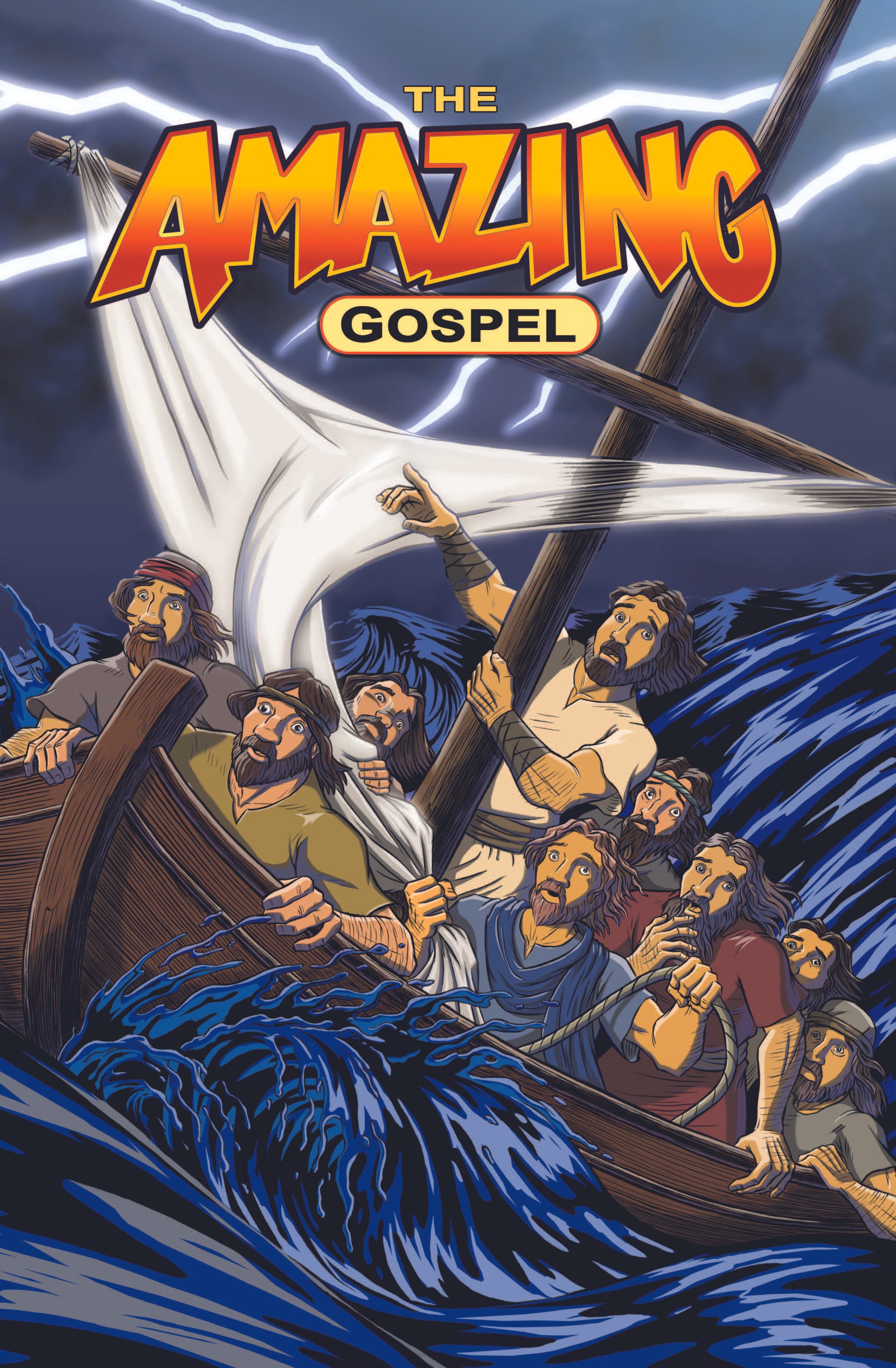 English: The Amazing Gospel Comic Book #1602