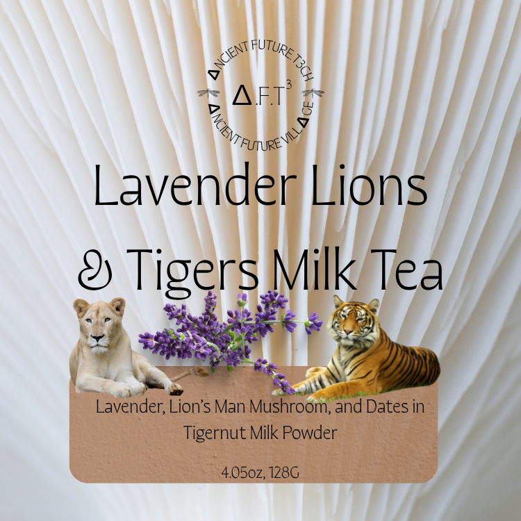 Lavender Lions & Tigers Milk Tea