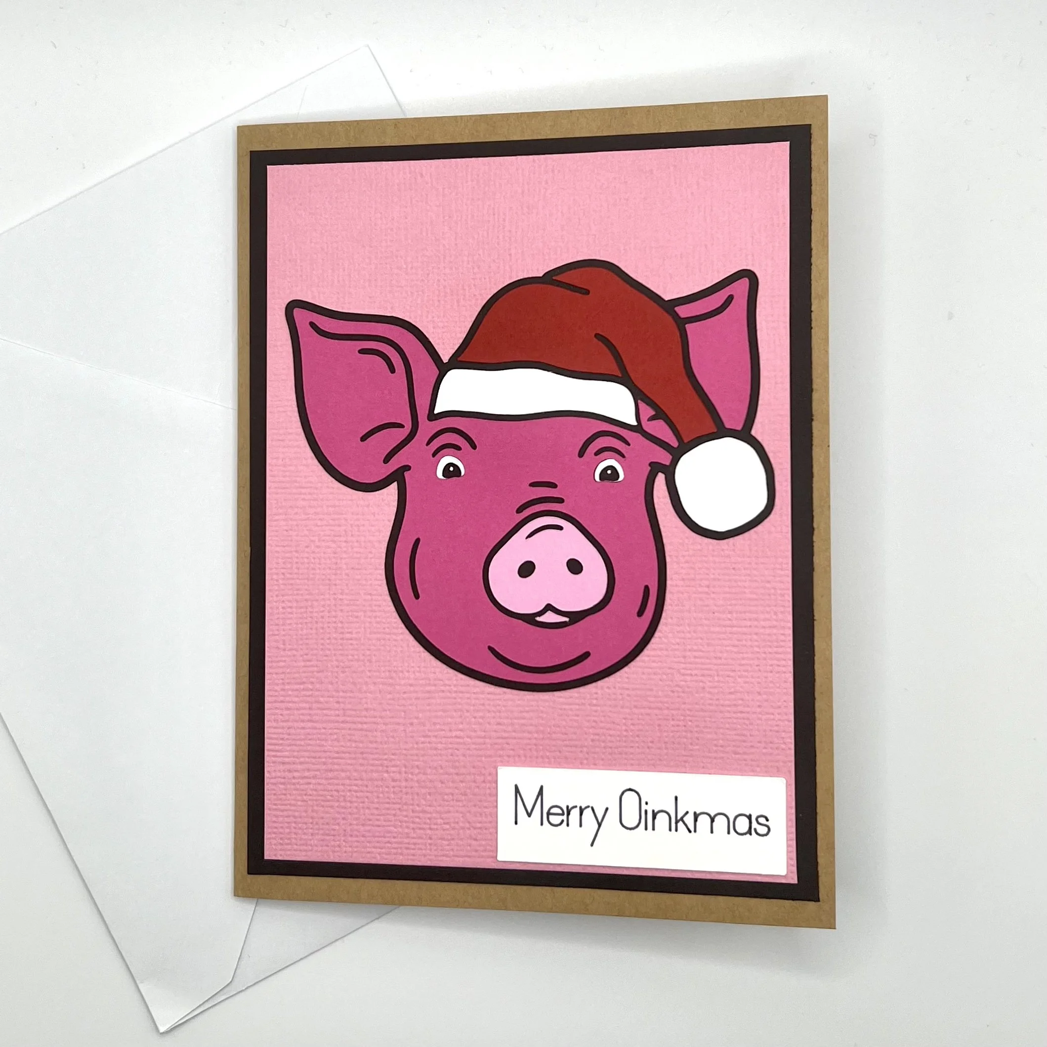 Merry Oinkmas Christmas Card