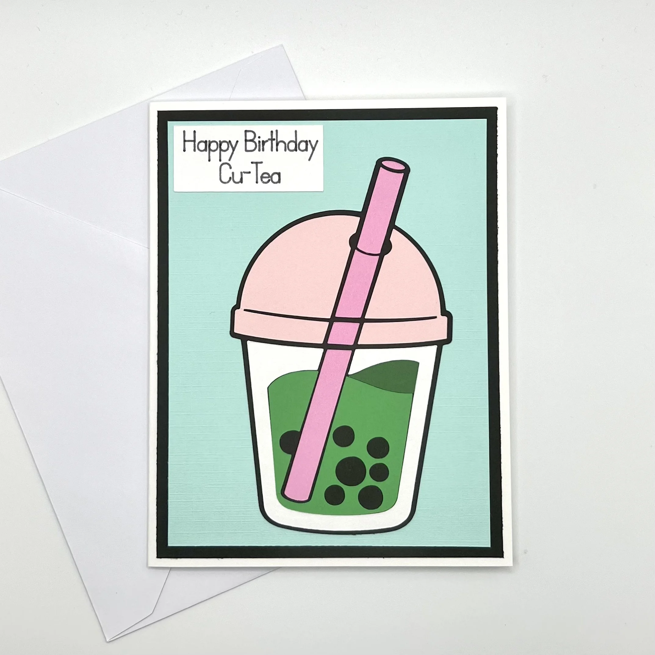 Happy Birthday Cu-Tea Card