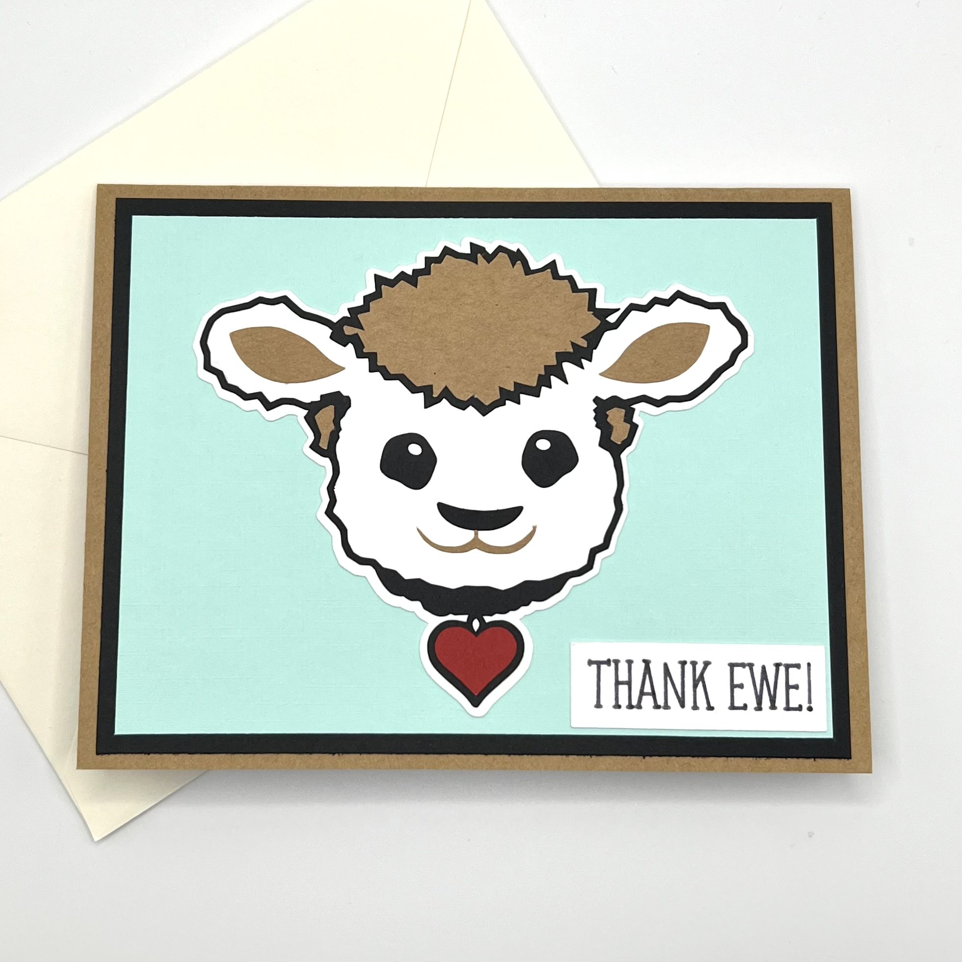Punny Thank Ewe Card