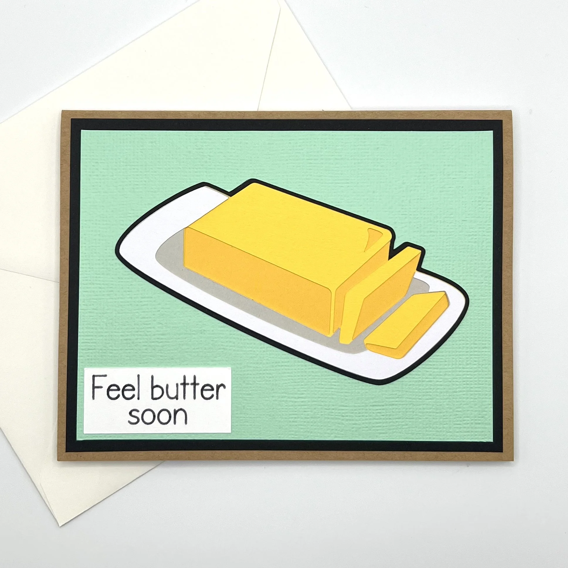 Punny Feel Butter Soon Card