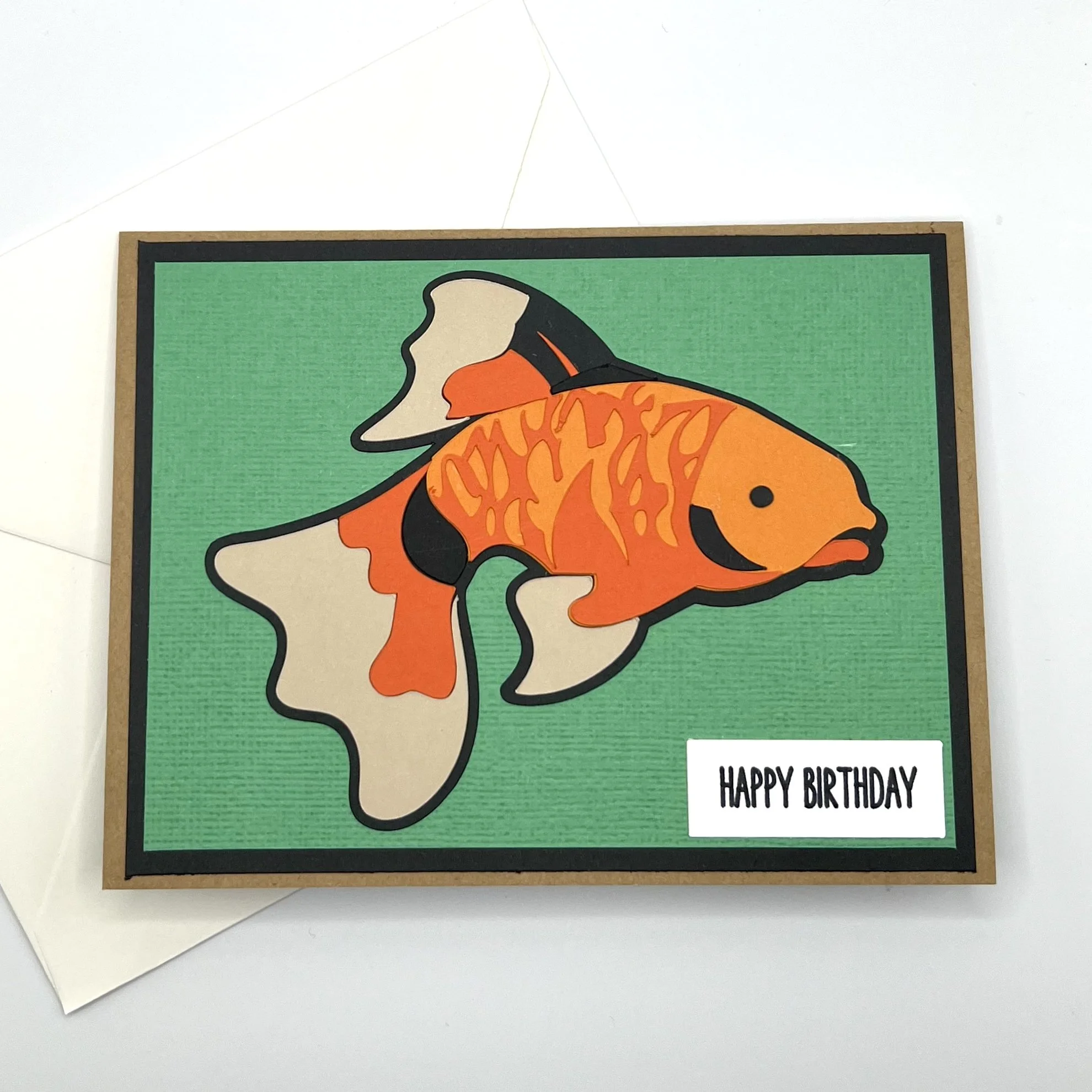 Fish Birthday Card