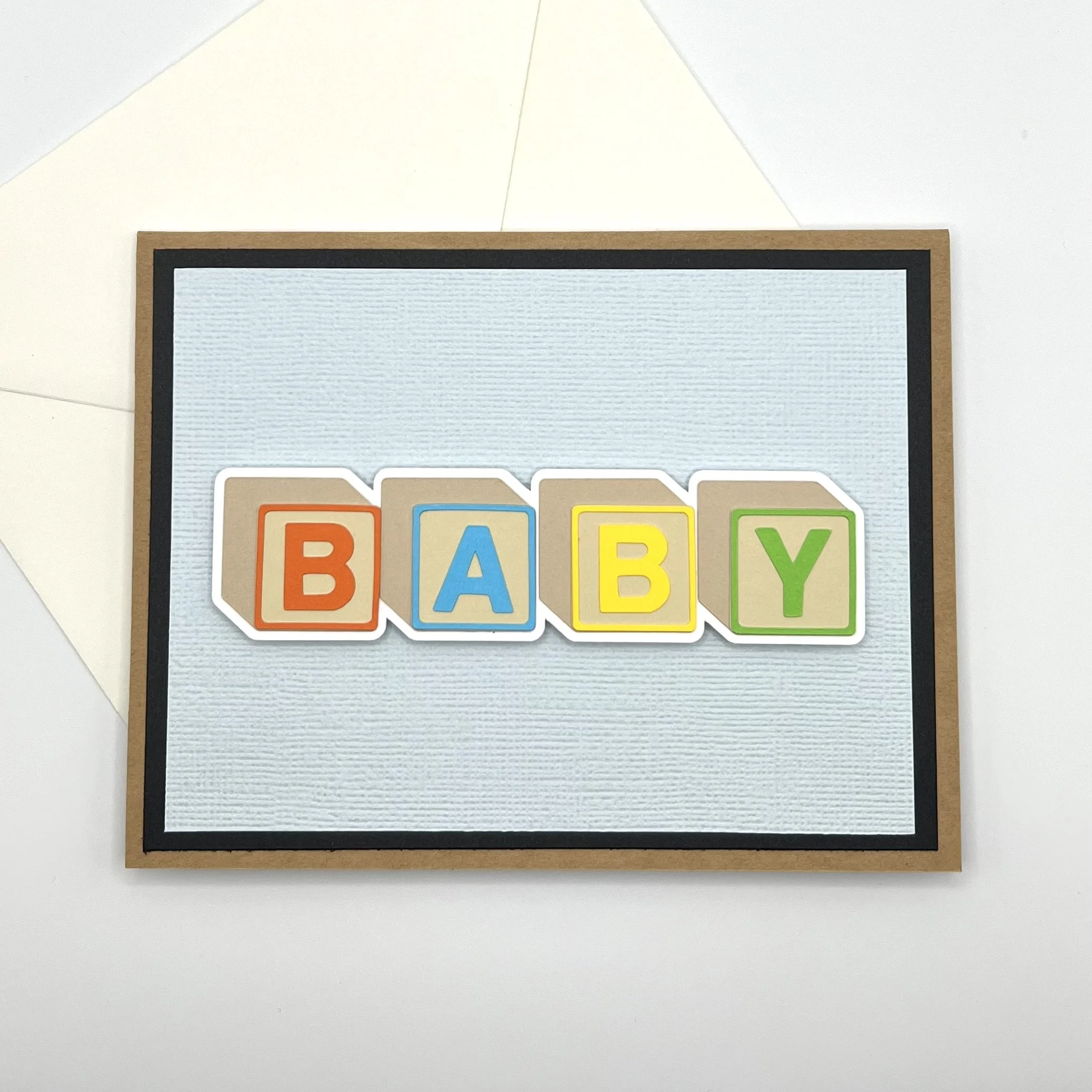 Baby Blocks Greeting Card