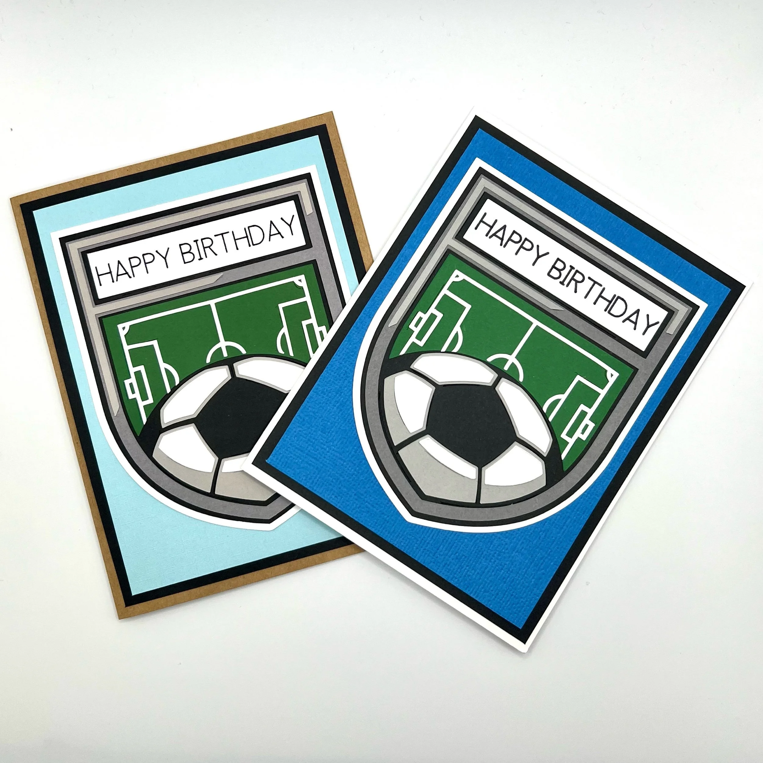 Soccer Crest Birthday Card