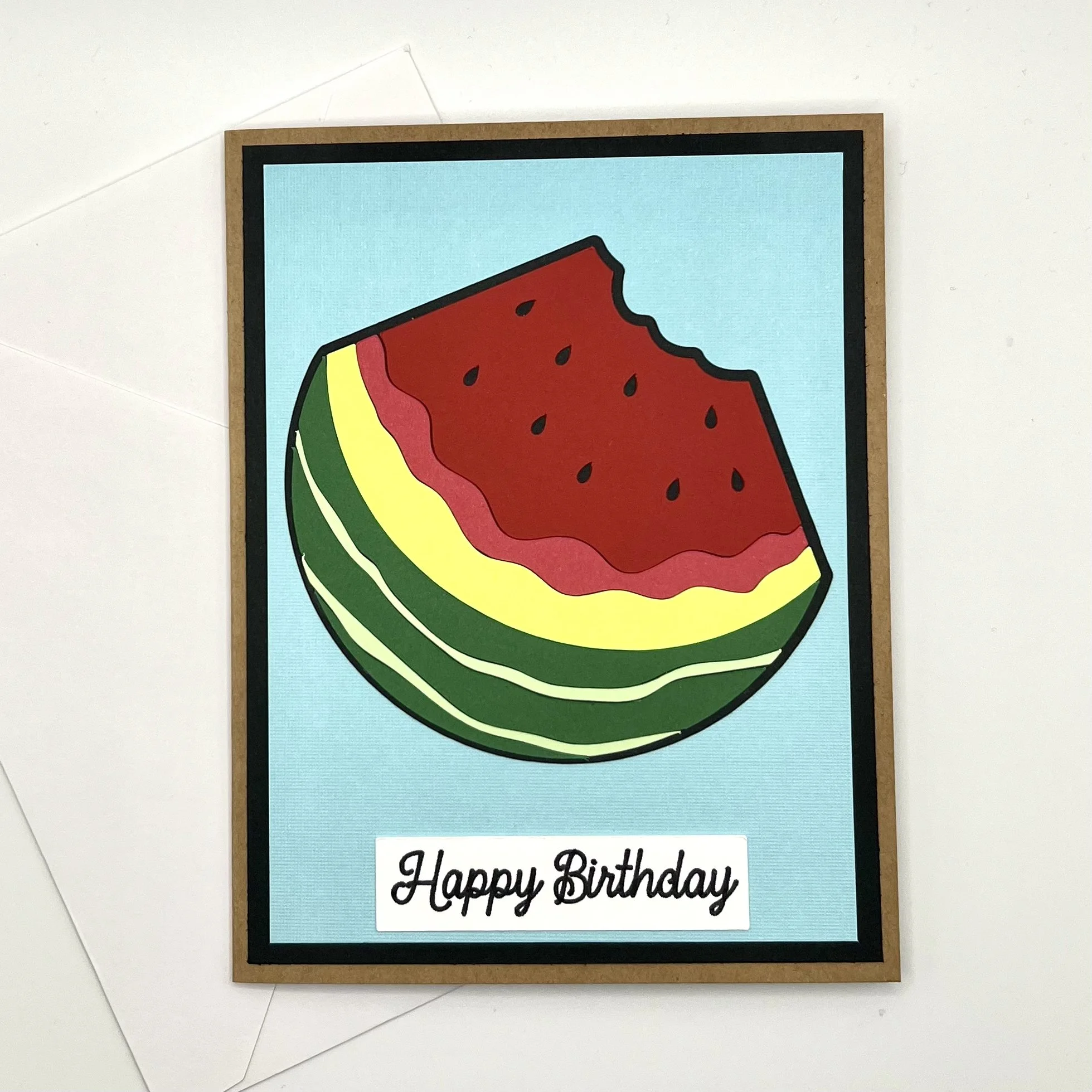 Watermelon Birthday Card