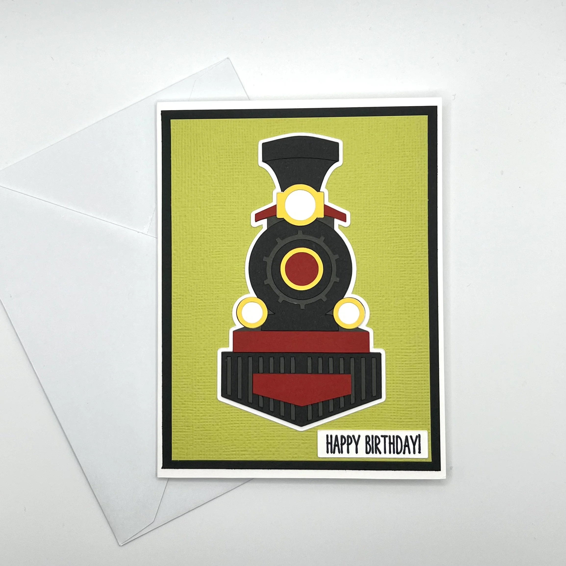 Train Birthday Card