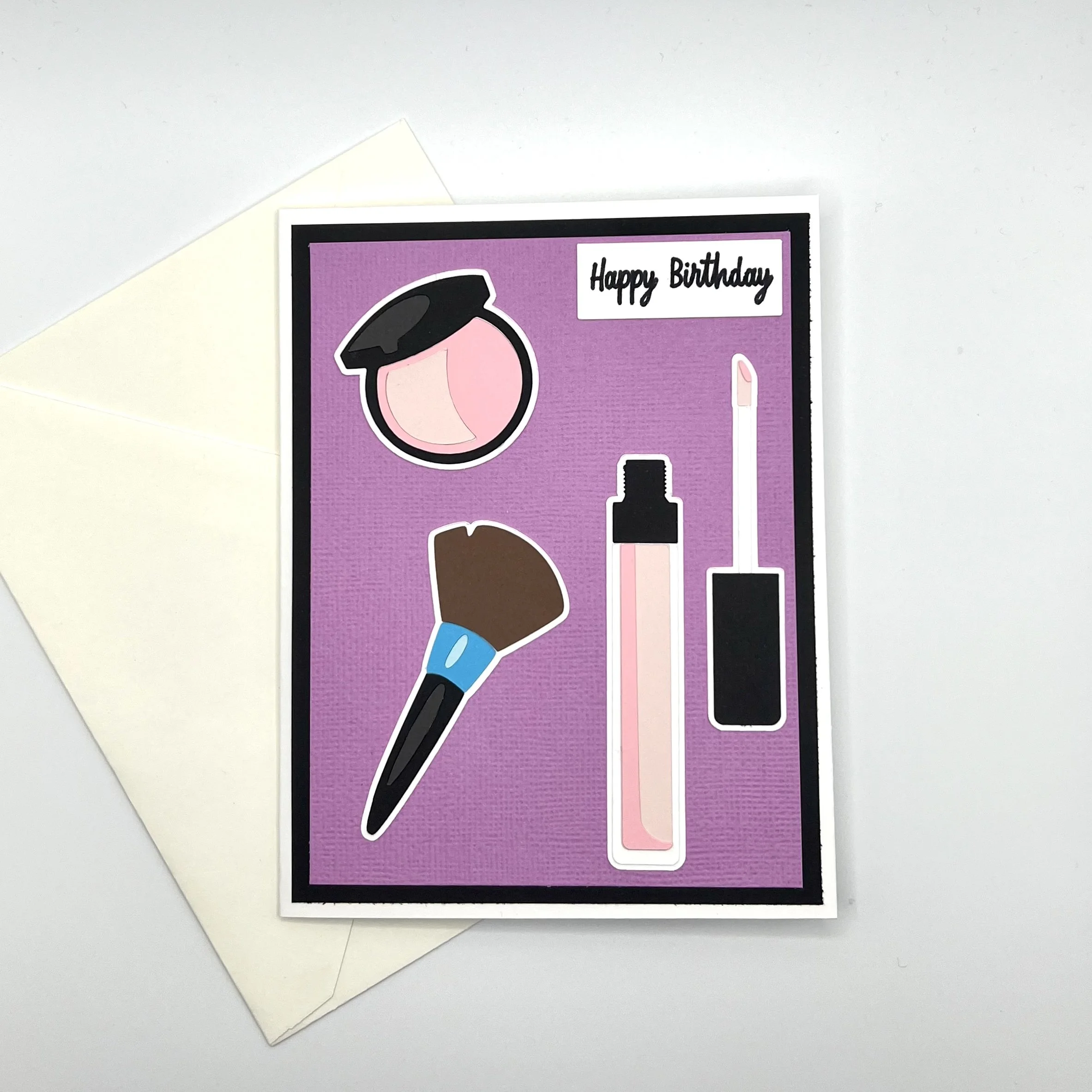 Makeup Birthday Card