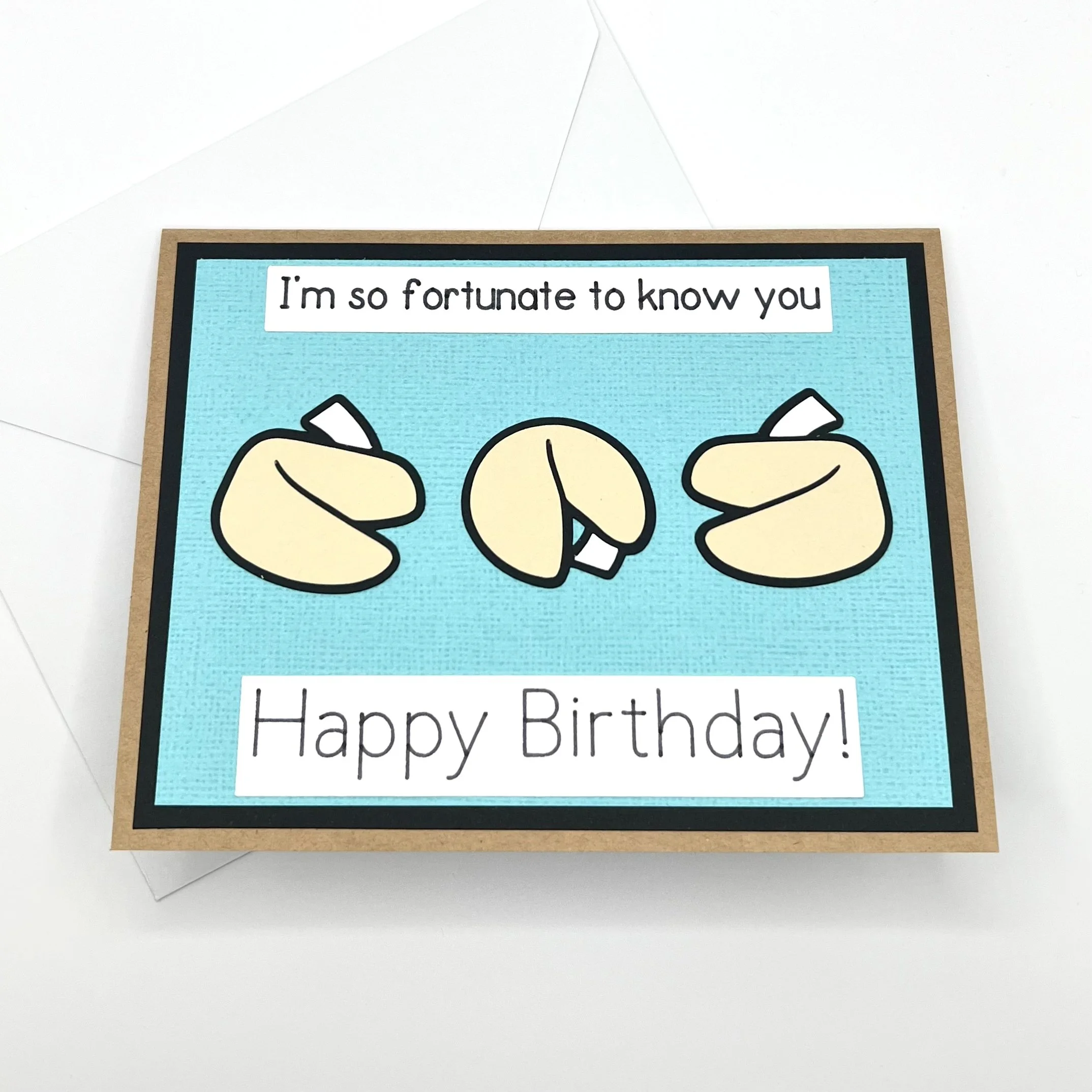 Fortune Cookie Birthday Card