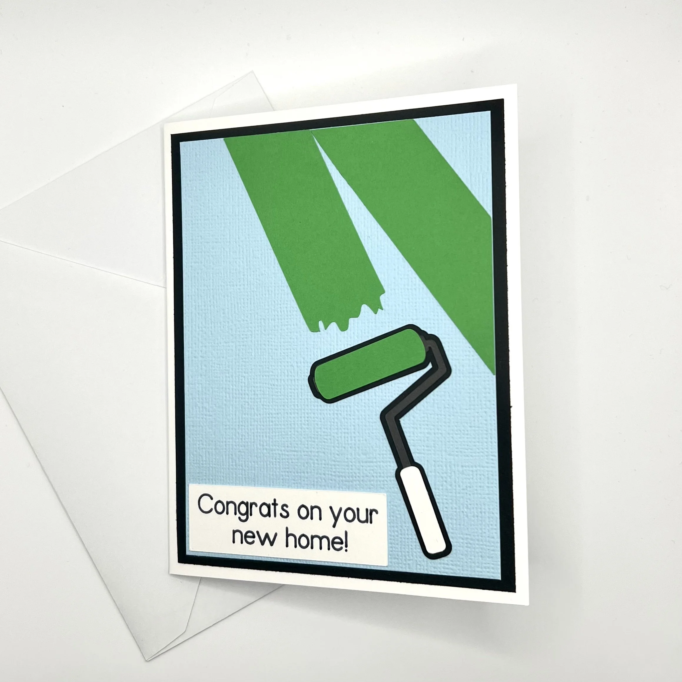 Painting New Home Congrats Card