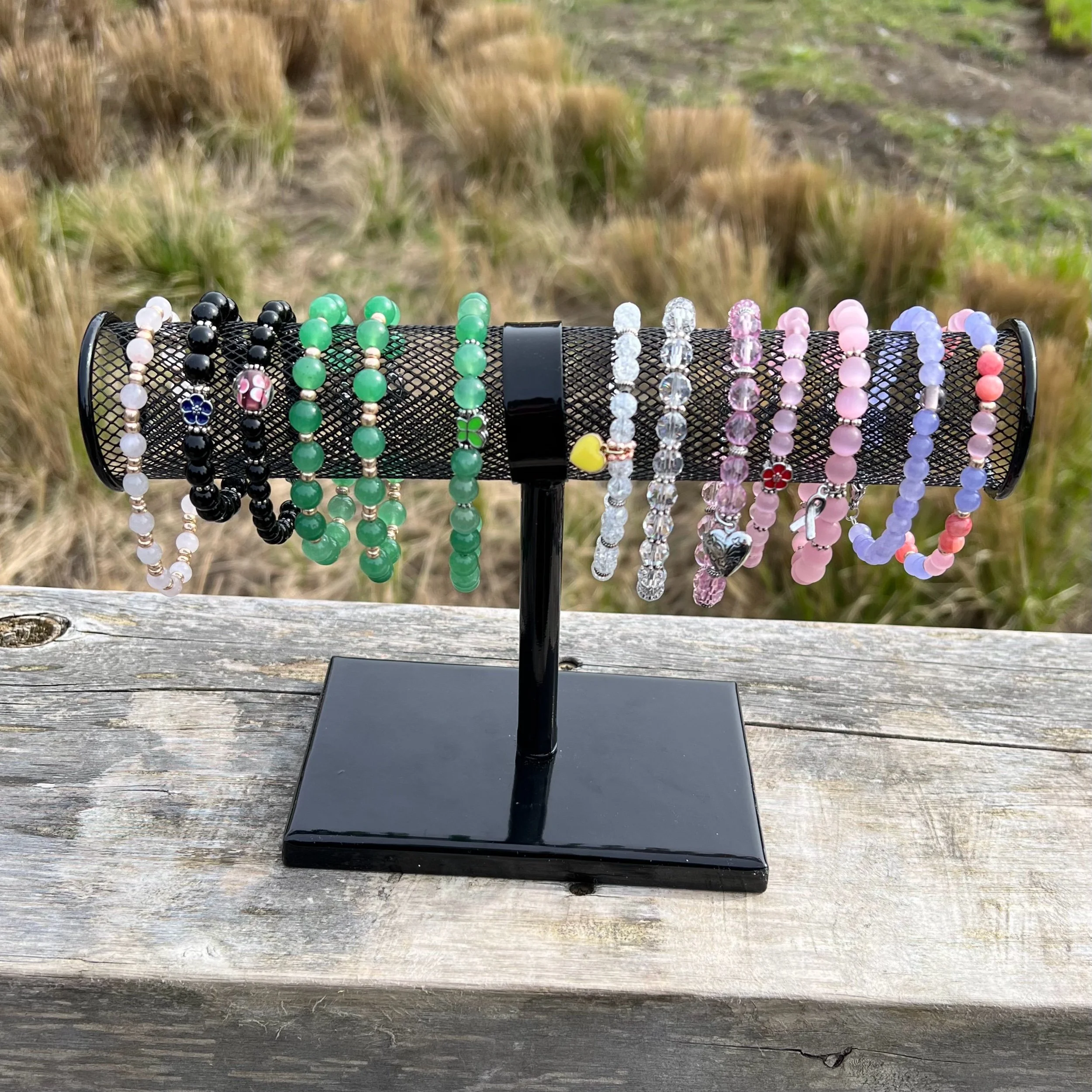 Beaded Gemstone Bracelets