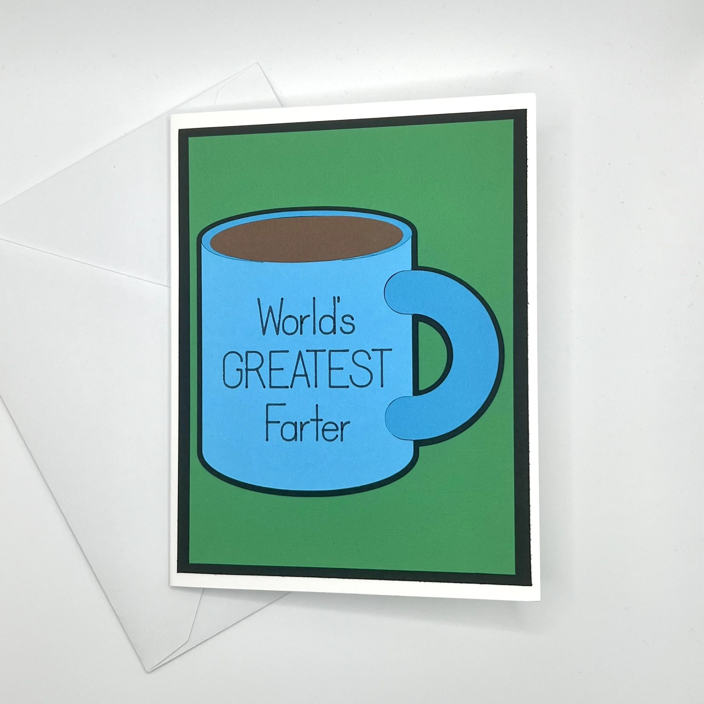 World’s Greatest Farter Mug Card