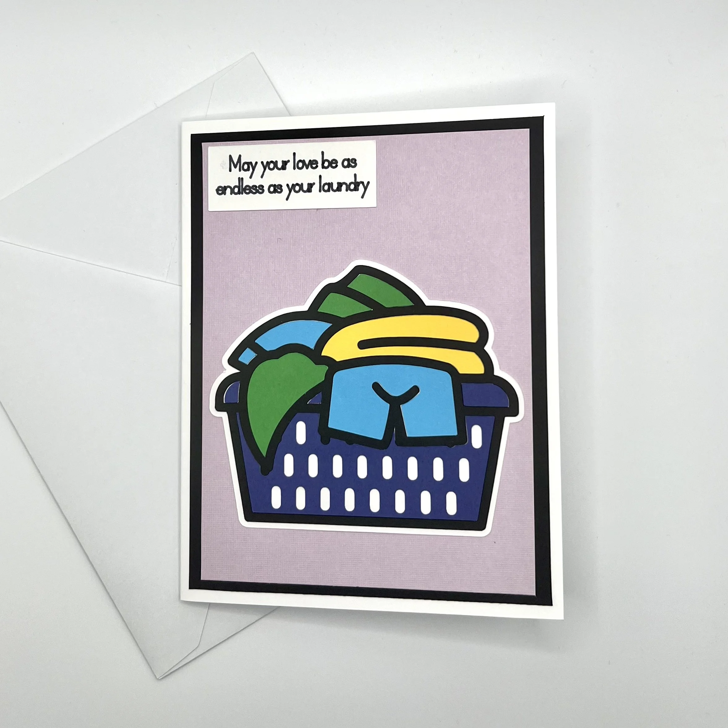 Funny Laundry Love Card