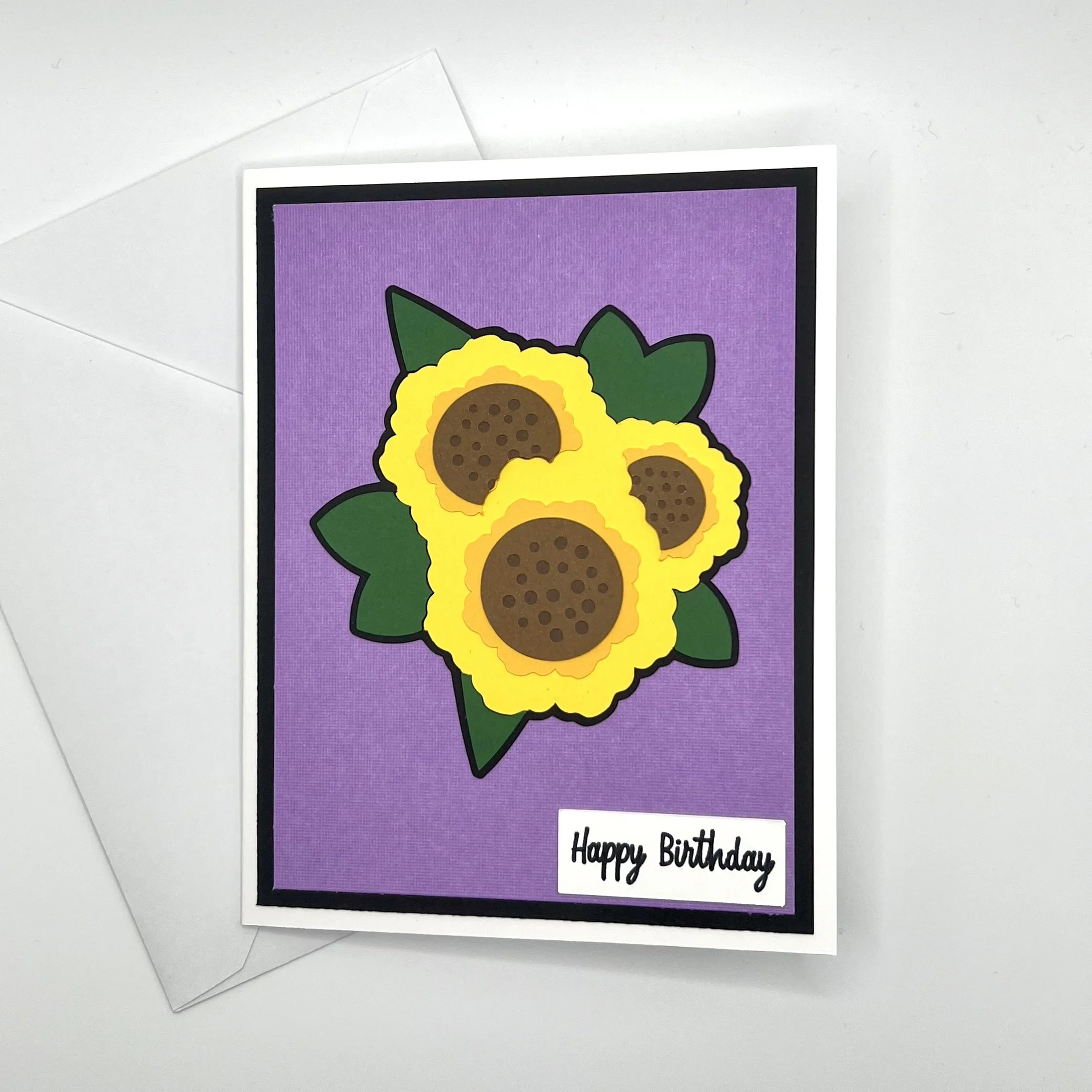 Sunflower Birthday Card