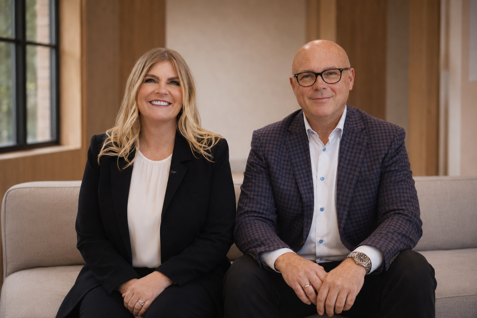 Andrew Buzinsky and Dawn Sweany, Calgary Business Coaches with Rodina Ventures.