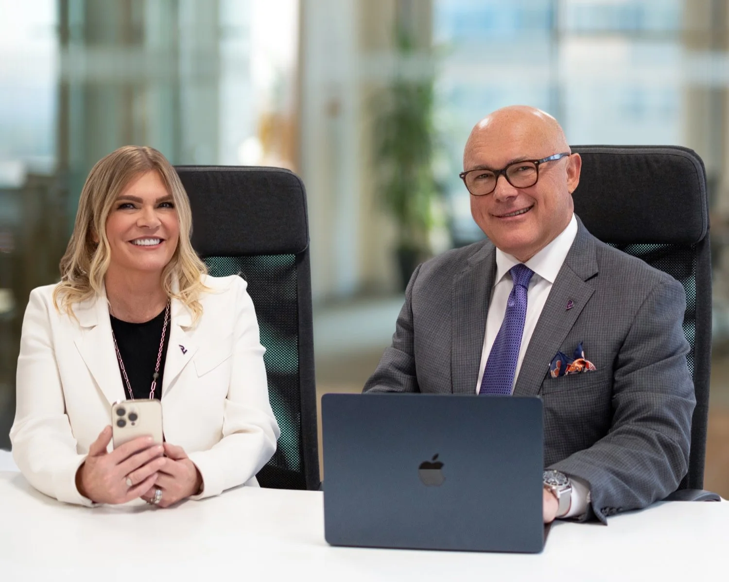 Dawn and Andrew from Rodina Ventures. Business coaching, consulting, and leadership training support for professionals and teams in Calgary