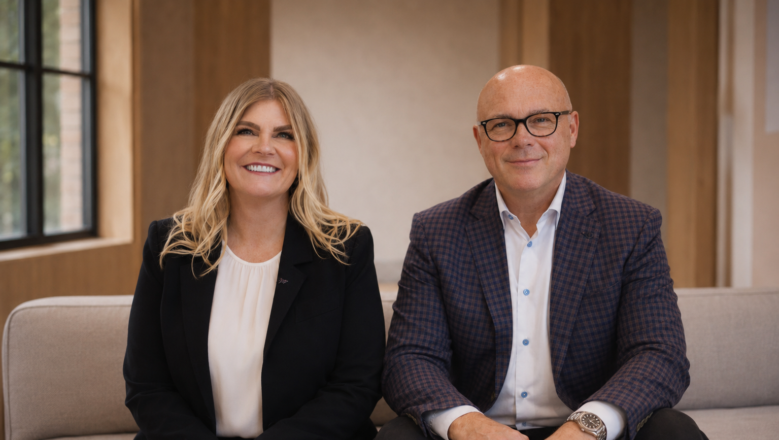 Andrew Buzinsky and Dawn Sweany, Calgary Business Coaches with Rodina Ventures.
