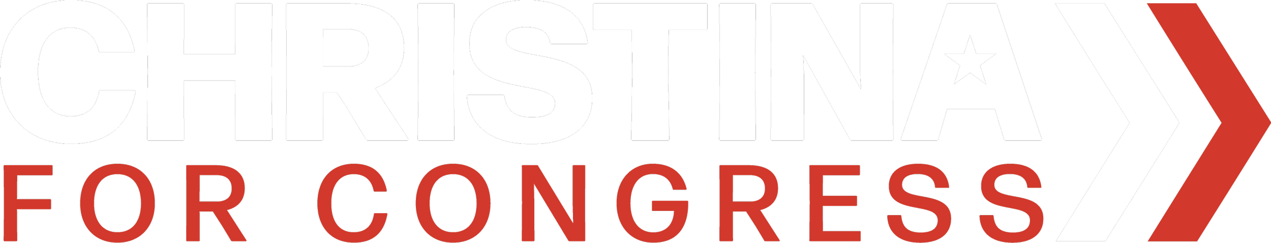 Logo CHRISTINA FOR CONGRESS