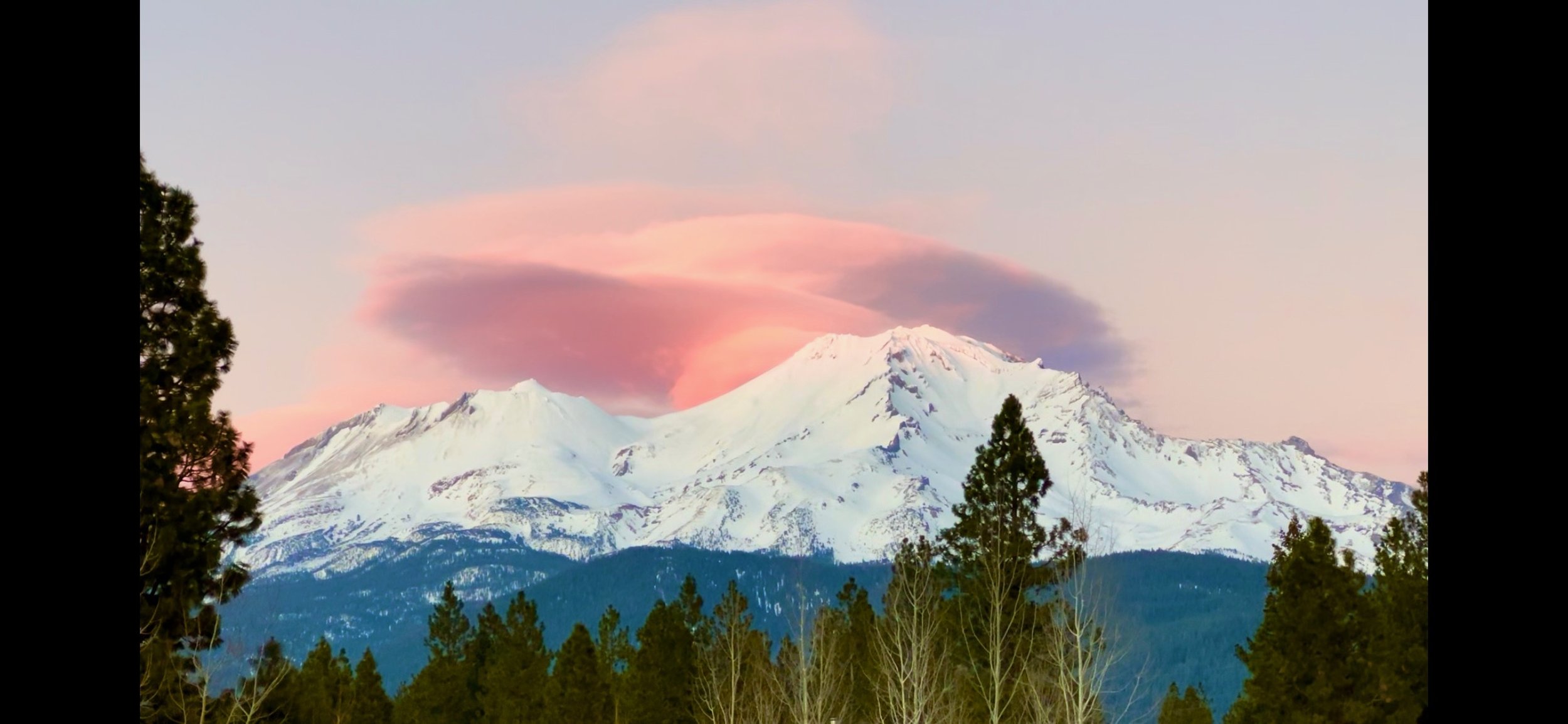 Venusian Light Ship over Mt Shasta