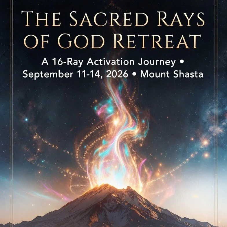 THIS IS YOUR CALLING &mdash; The Sacred Rays of God Retreat &bull; September 11&ndash;14, 2026 &bull; Mount Shasta A continuous field of transmission with Paul of Venus &amp; Roxy Ghoraishy. Awaken 16 Sacred Ray activations, sound &amp; light codes, 