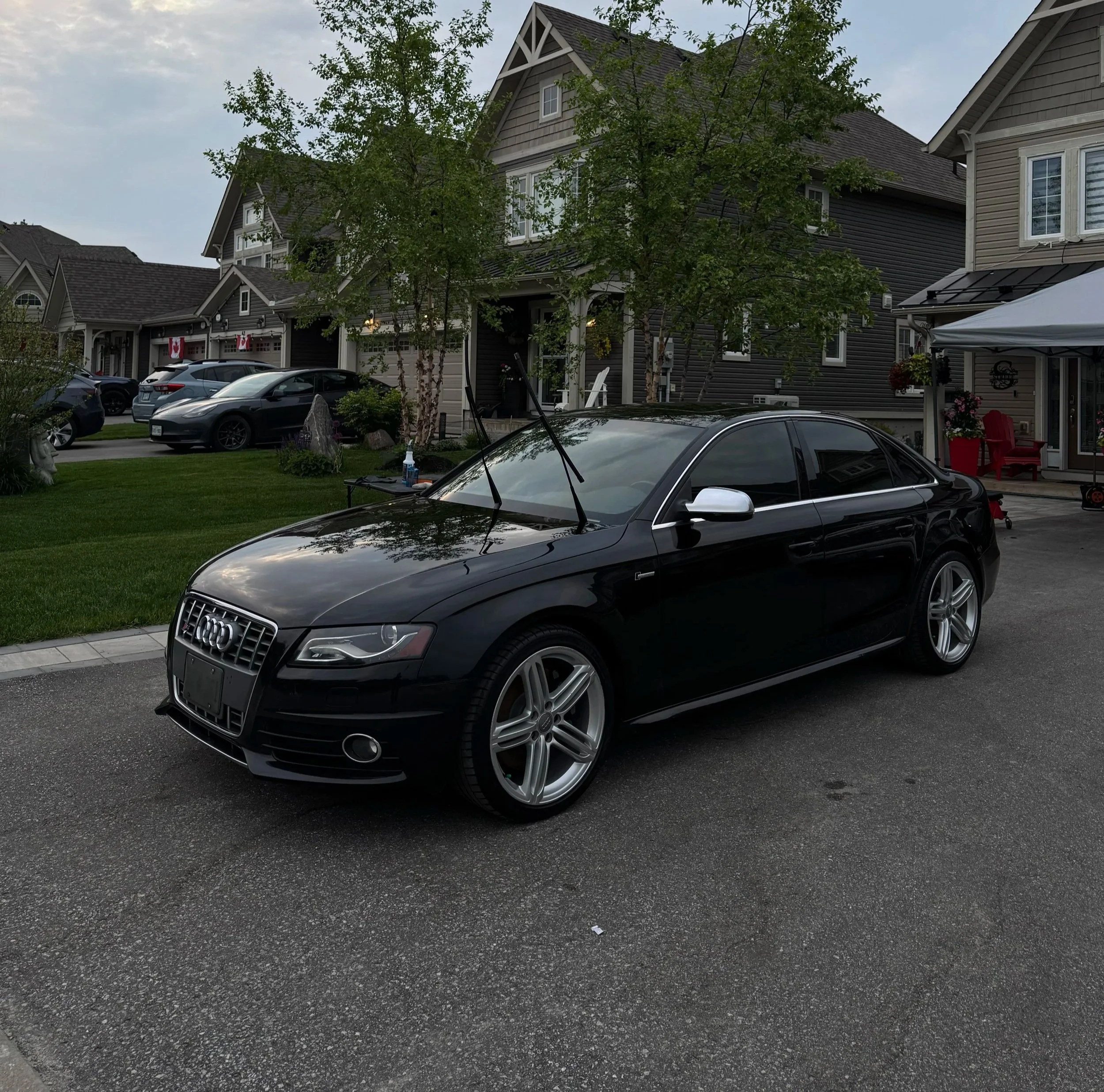 Professional mobile paint correction service removing swirl marks Barrie Ontario