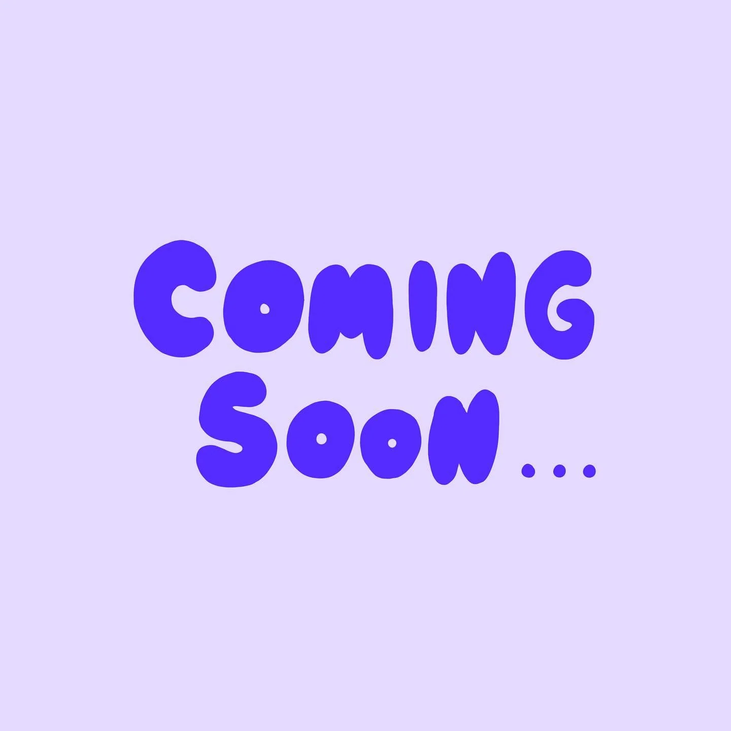 something very exciting coming soon 👀