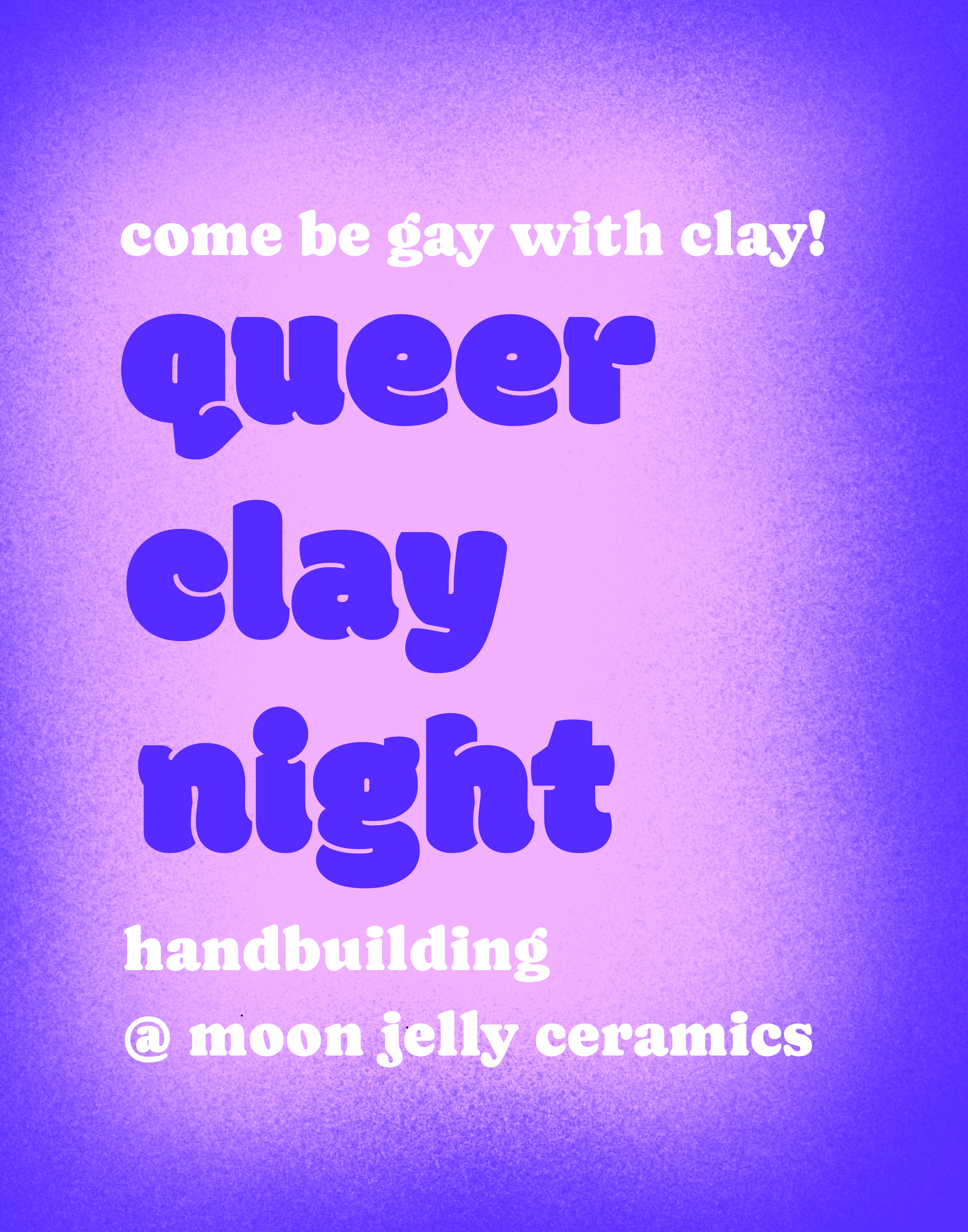 Queer Clay Night 1/30/26