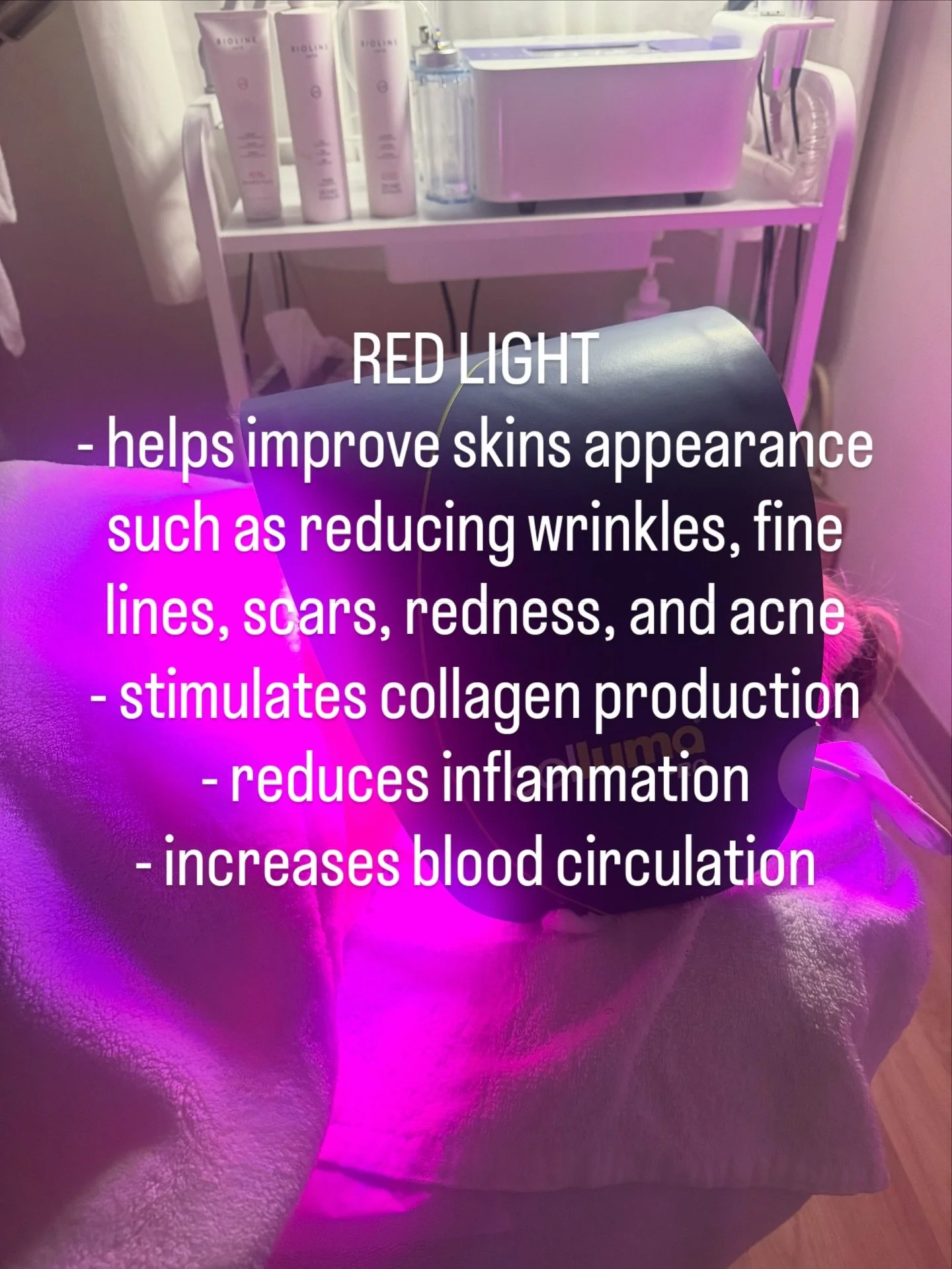✨ Celluma LED Light Therapy ✨
30 minutes. Zero downtime. Real results.

🔴 Boosts collagen &amp; glow
🔵 Clears acne &amp; calms redness
🌟 Relieves pain &amp; inflammation

Relax ➜ Recharge ➜ Results 💆&zwj;♀️✨

#Celluma #LEDLightTherapy #SkinReels 