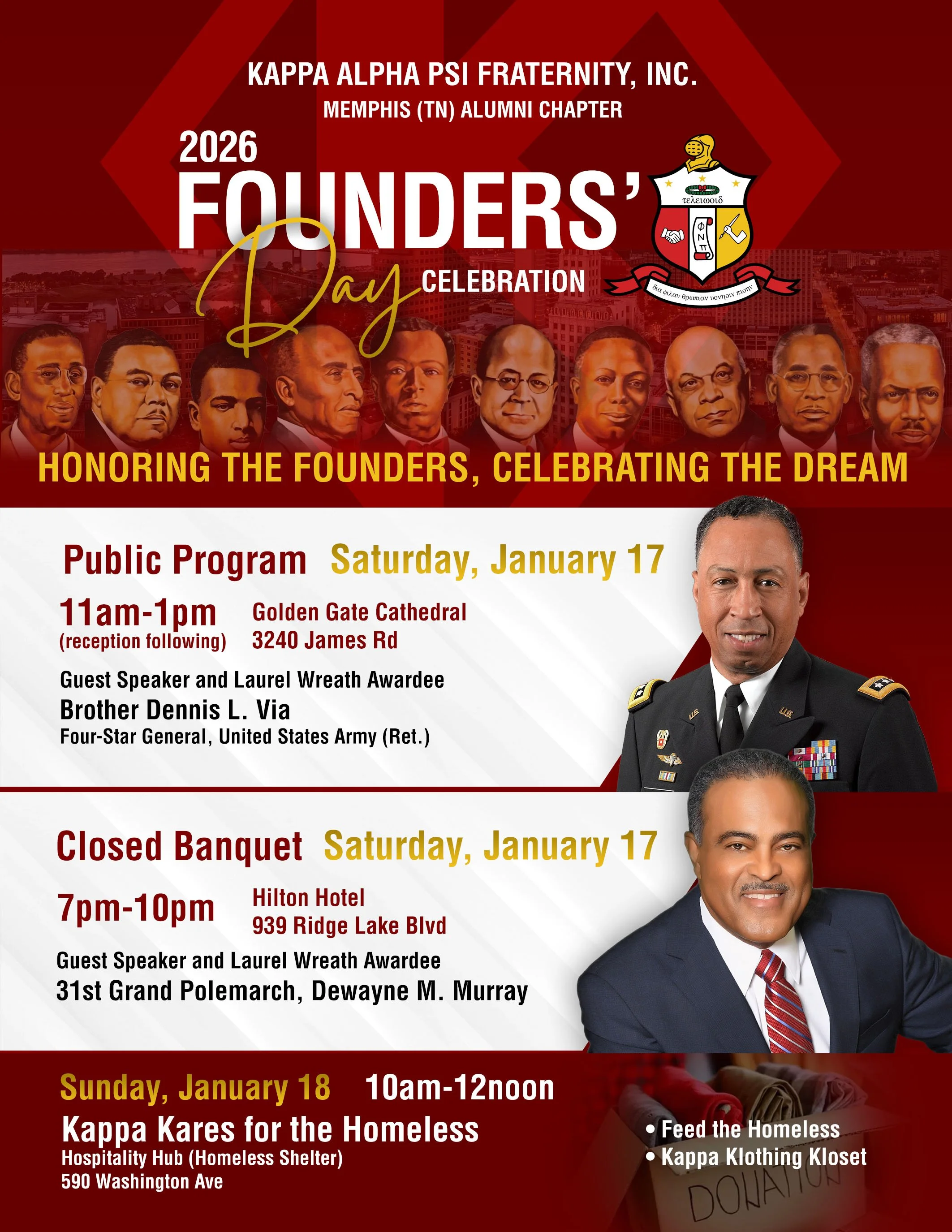 Kappa Kares for the Homeless