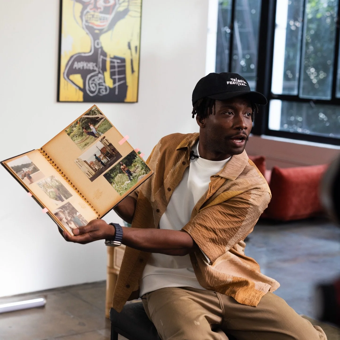 Back when it was just an idea, a camera and friends.

BTS from our crowdfunding shoot, before Call of the Jab, recieved the grant, before our sponsorship with @zeisscinematography, @tribeca and @canva. A couple people believed in this story. 🫂

Appr