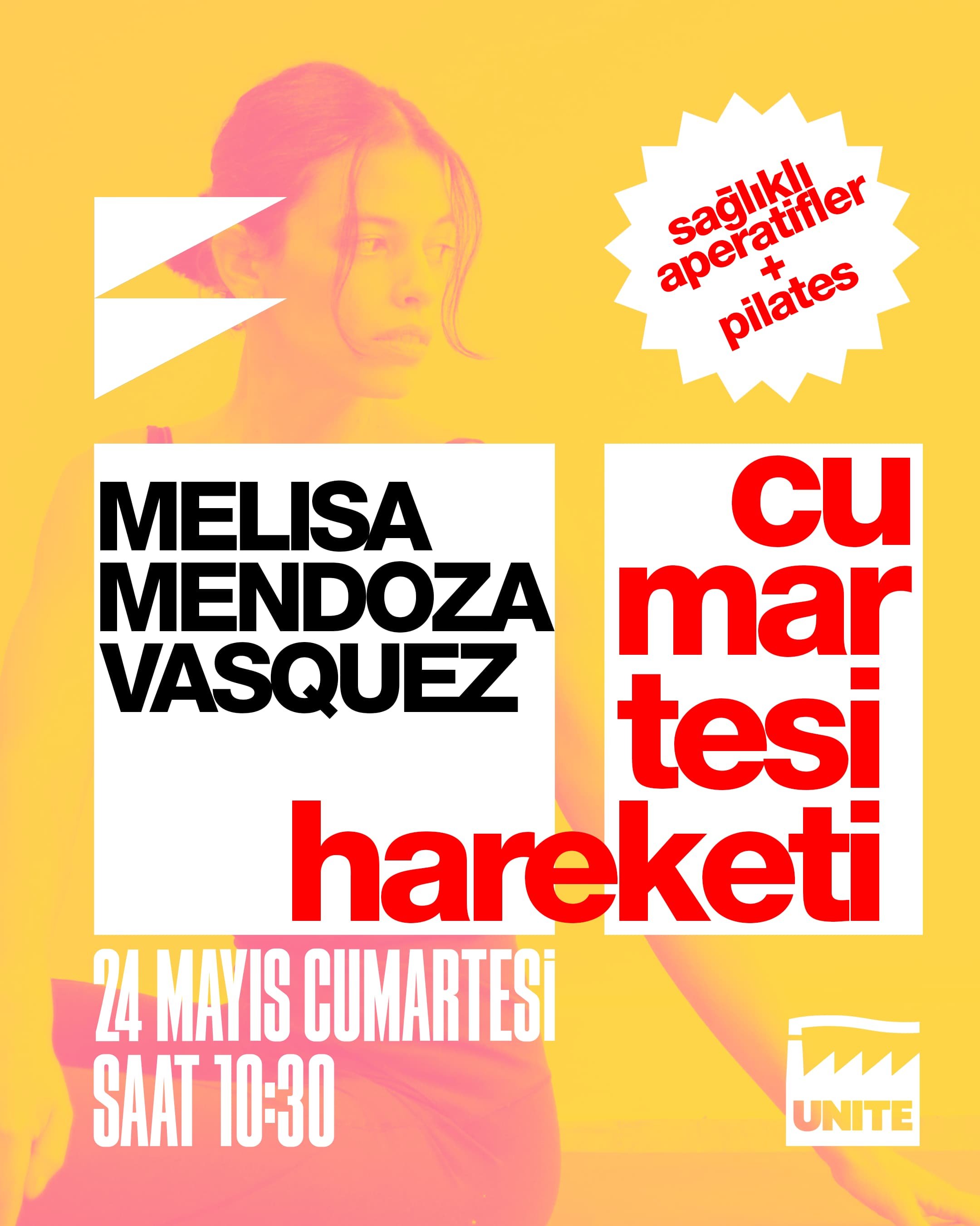CUMARTESİ HAREKETİ MELISA MENDOZA VASQUEZ