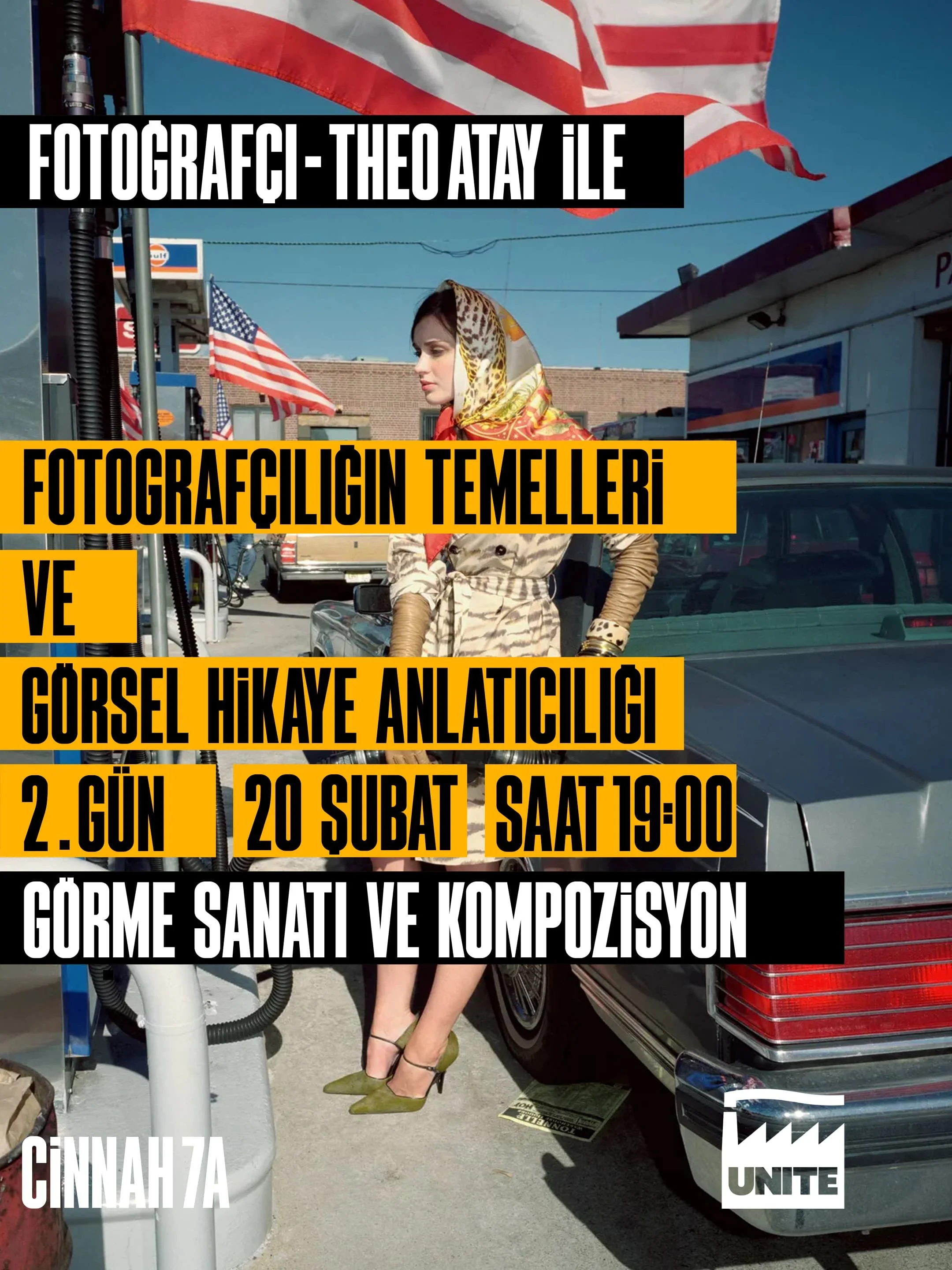 Theo Atay ile Fotoğrafçılığın Temelleri ve Görsel Hikaye Anlatıcılığı - 2. Gün:  Görme Sanatı ve Kompozisyon