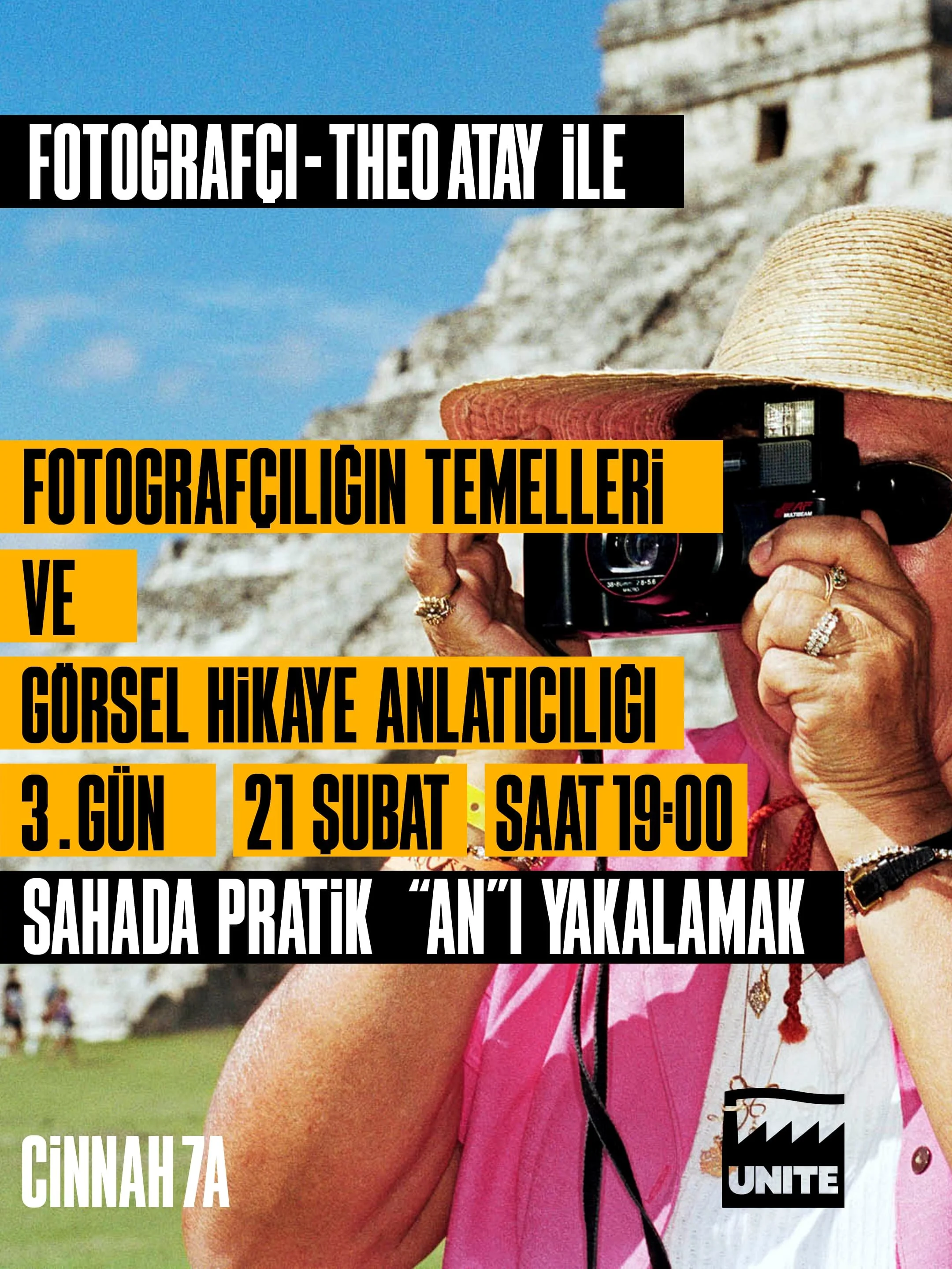 Theo Atay ile Fotoğrafçılığın Temelleri ve Görsel Hikaye Anlatıcılığı - 3. Gün: Sahada Pratik – "An"ı Yakalamak