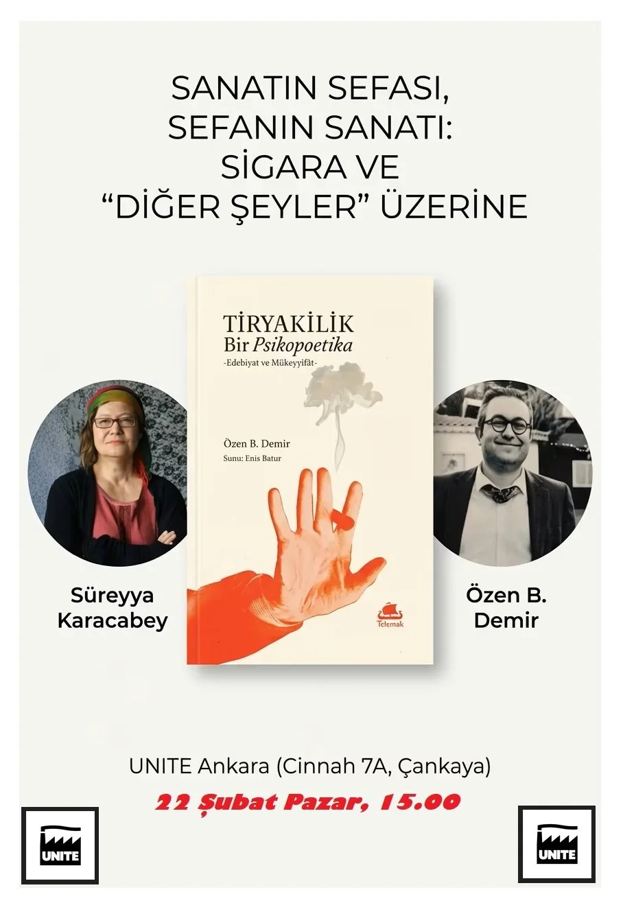 Sanatın sefası, sefanın sanatı: sigara ve “diğer şeyler” üzerine