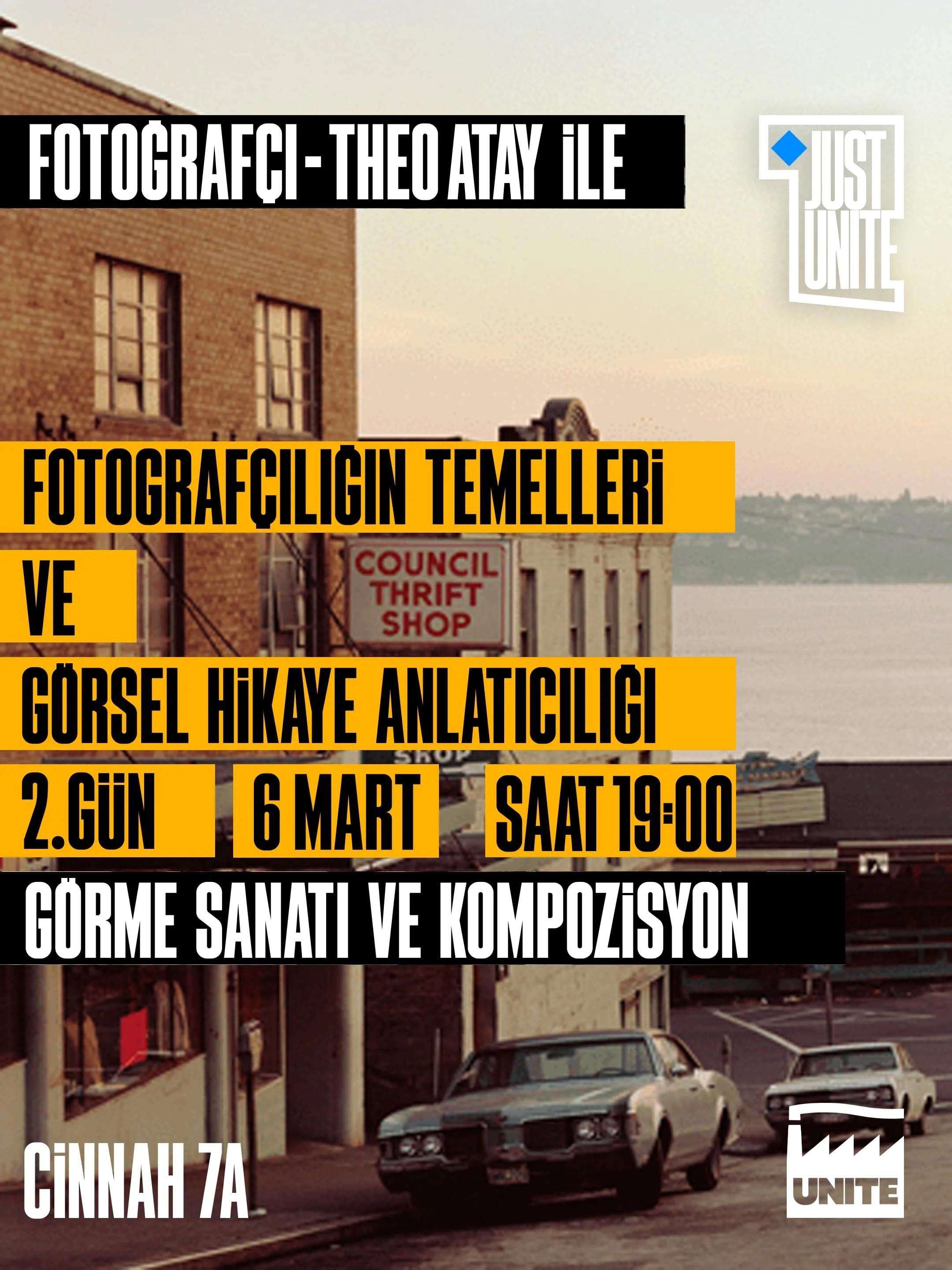 Theo atay ile fotoğrafçılığın temelleri ve görsel hikaye anlatıcılığı - 2. Gün 