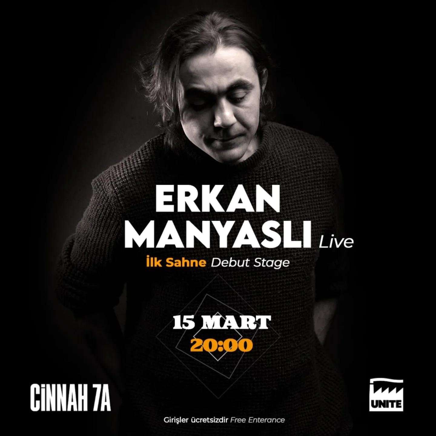 Erkan MANYASLI Live “İlk Sahne”