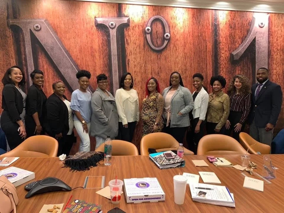 Keyshuna Cole attends Marketing event led by Leading Hair Industry Service Provider Diamond Jackson.