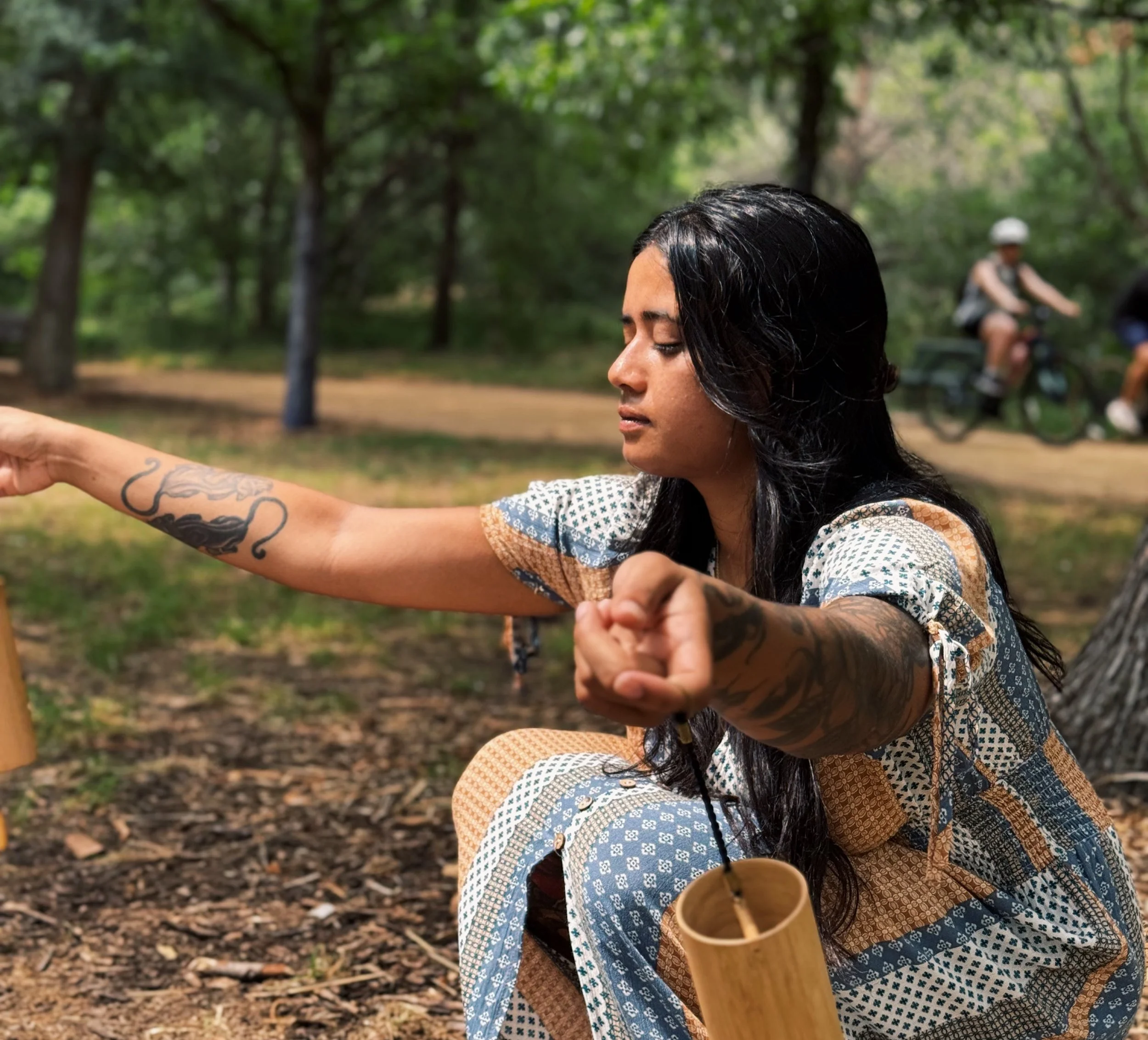 Golden Frequencies: Soundbath in the Treehouse