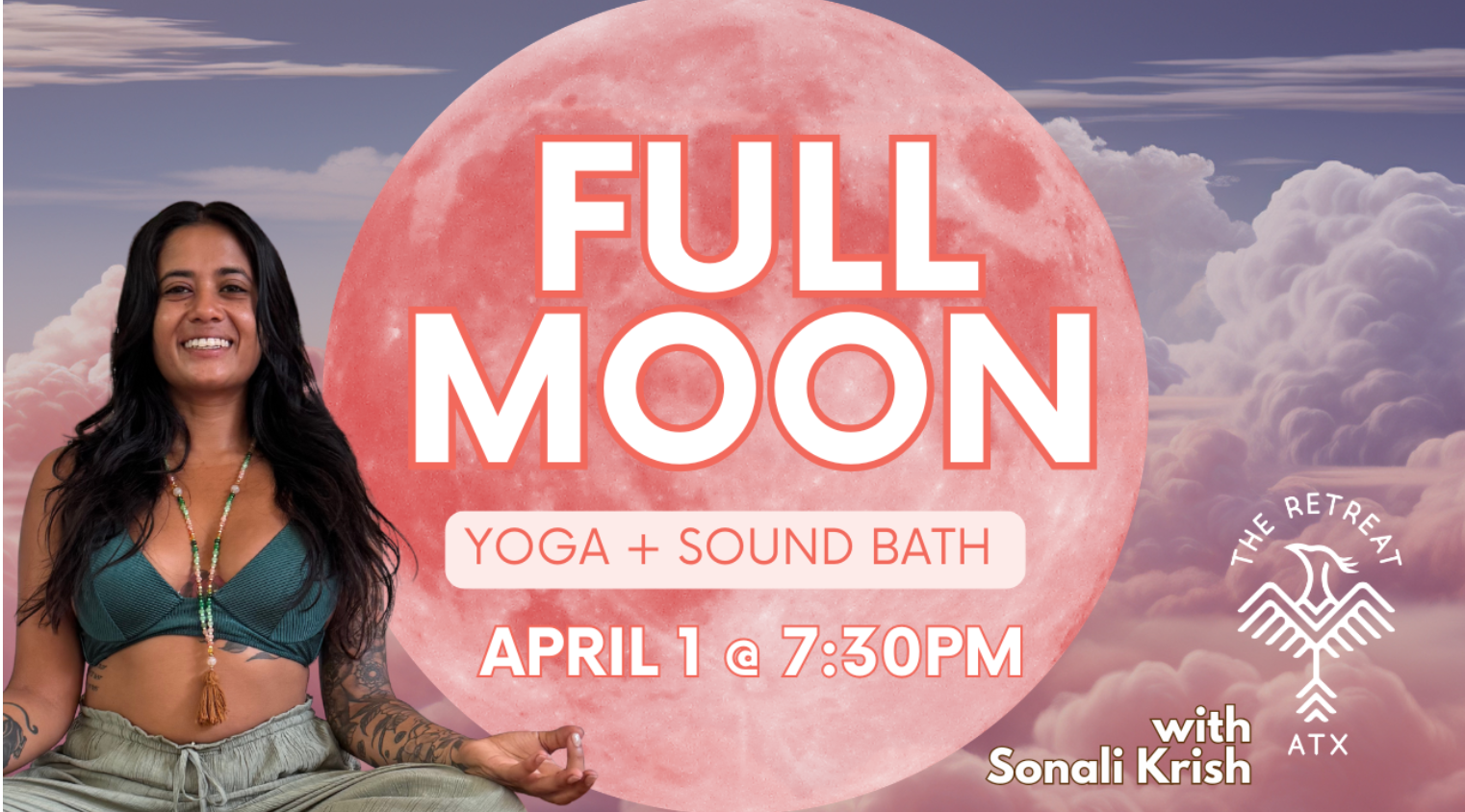 Full Moon Yoga + Sound Bath