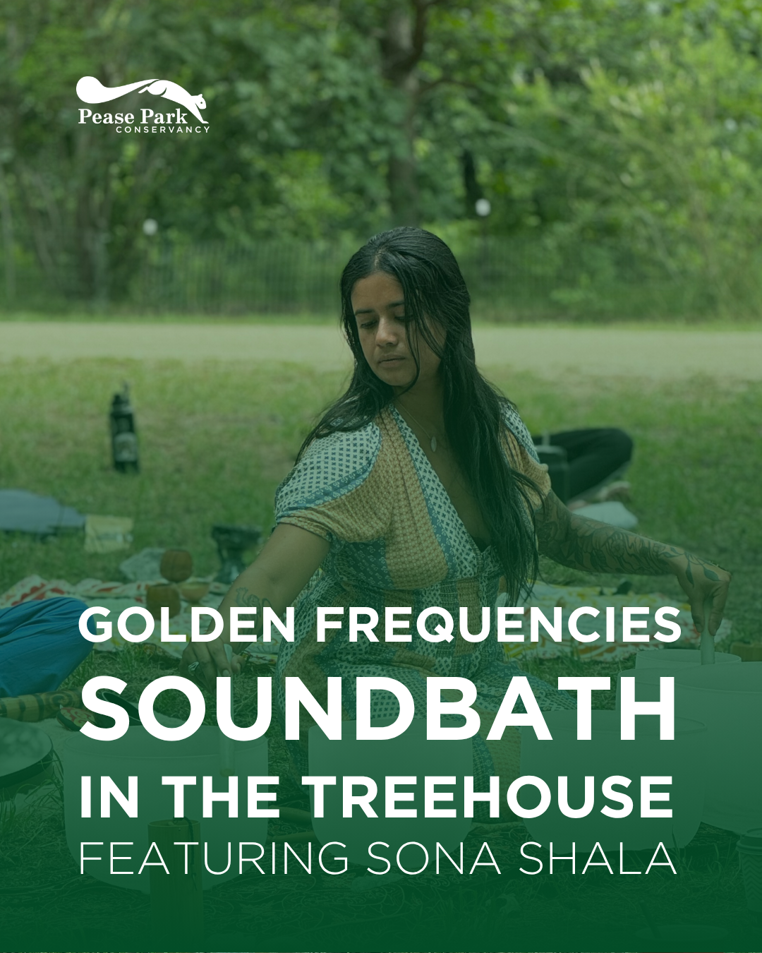 Golden Frequencies: Soundbath in the Treehouse 