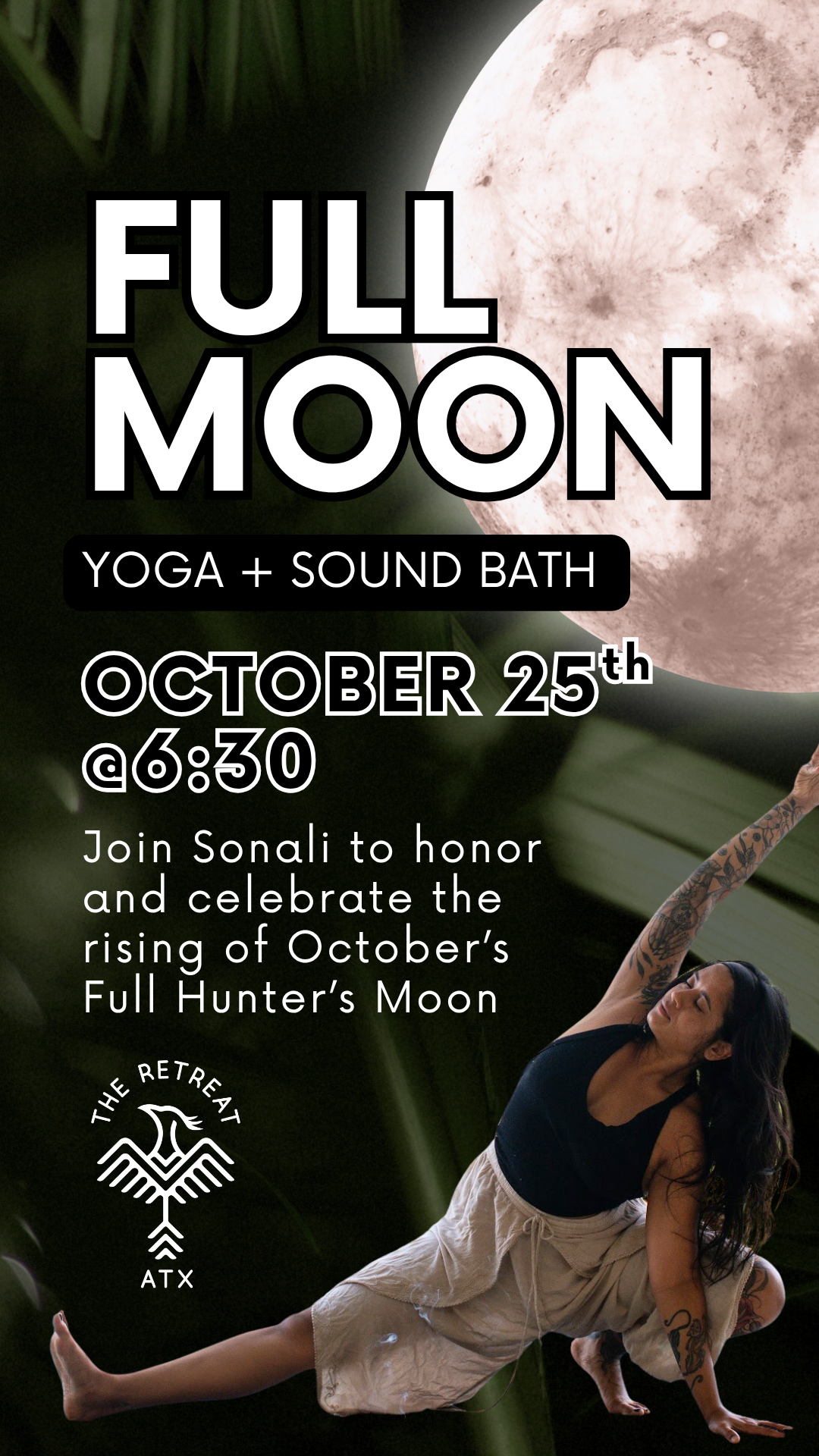 10/25 Full Moon Yoga + Sound Bath