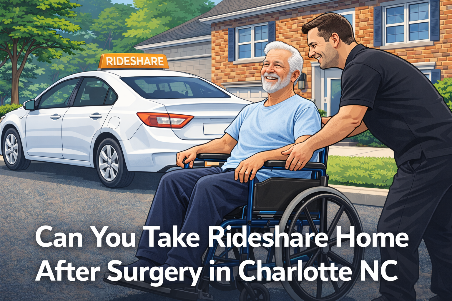 Can You Take Rideshare Home After Surgery in Charlotte NC