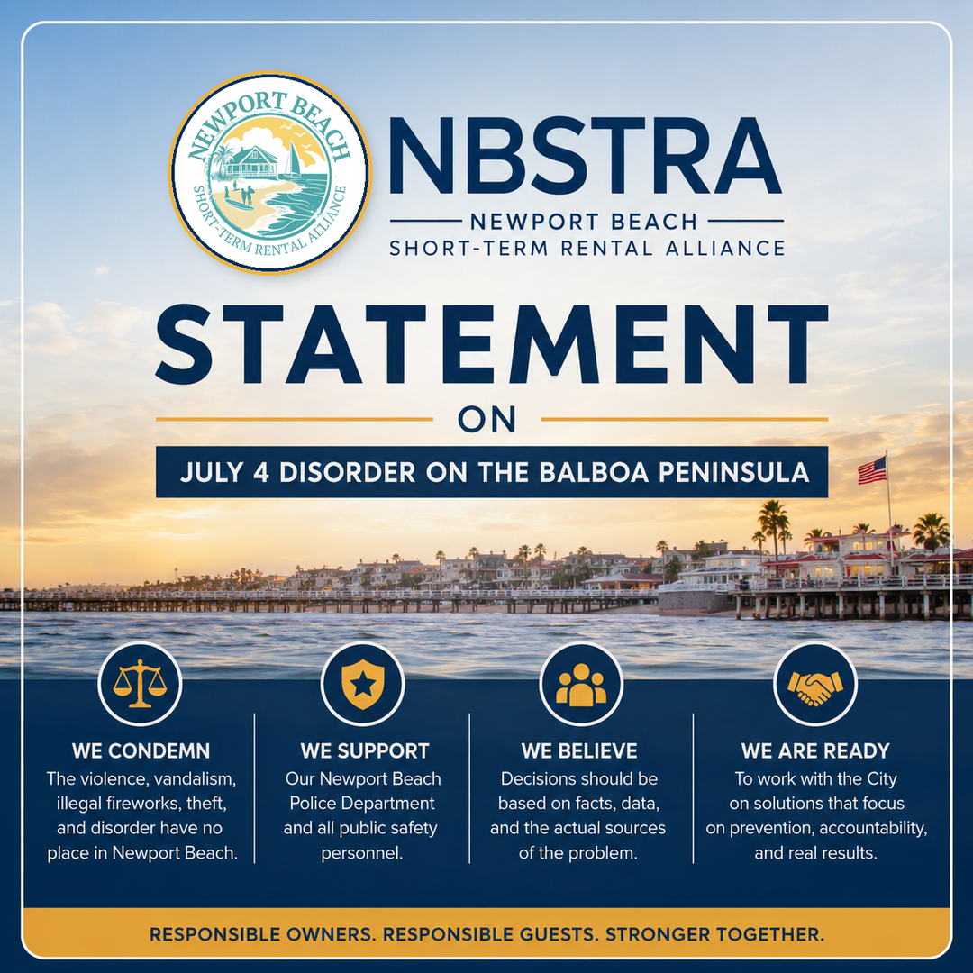NBSTRA Statement on July 4 Disorder on the Balboa Peninsula