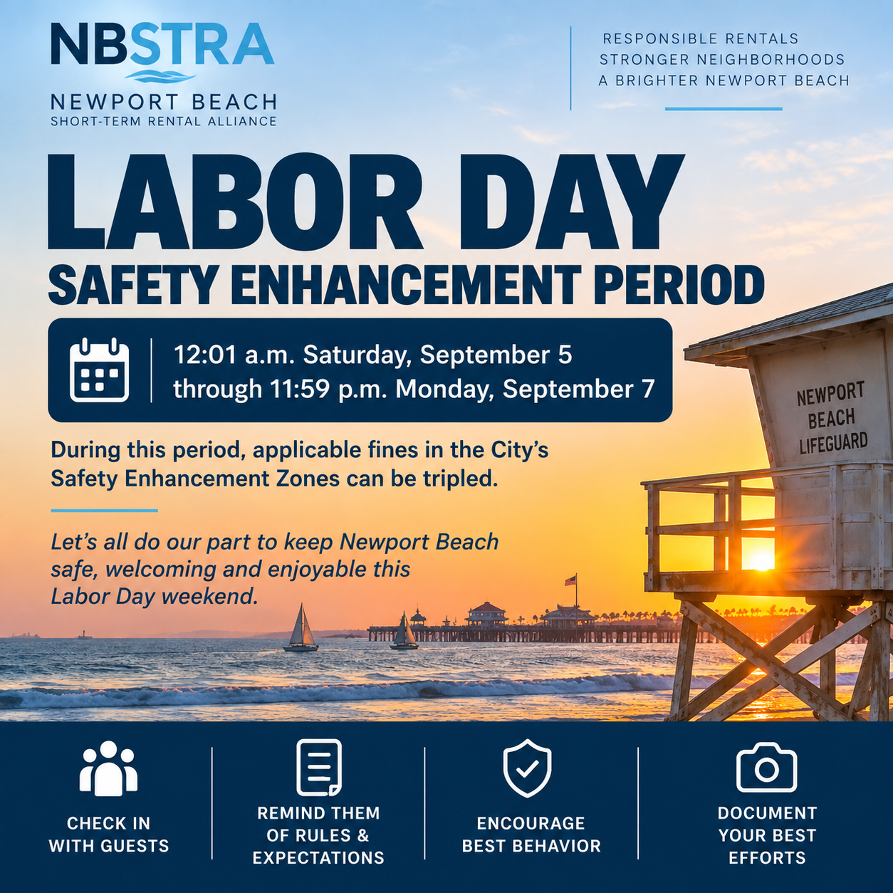 Labor Day Safety Enhancement Period: September 5–7