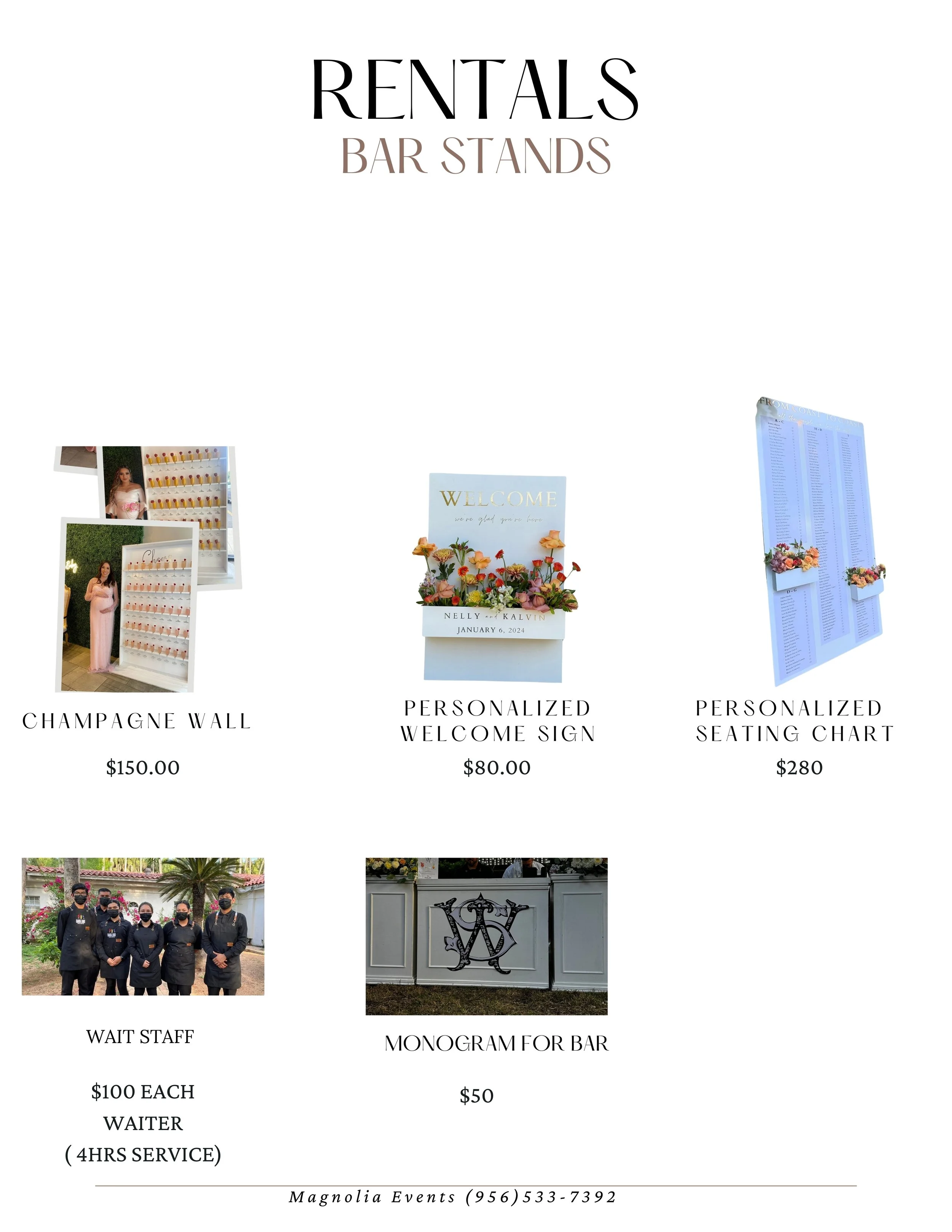 CATALOG — Magnolia Events RGV