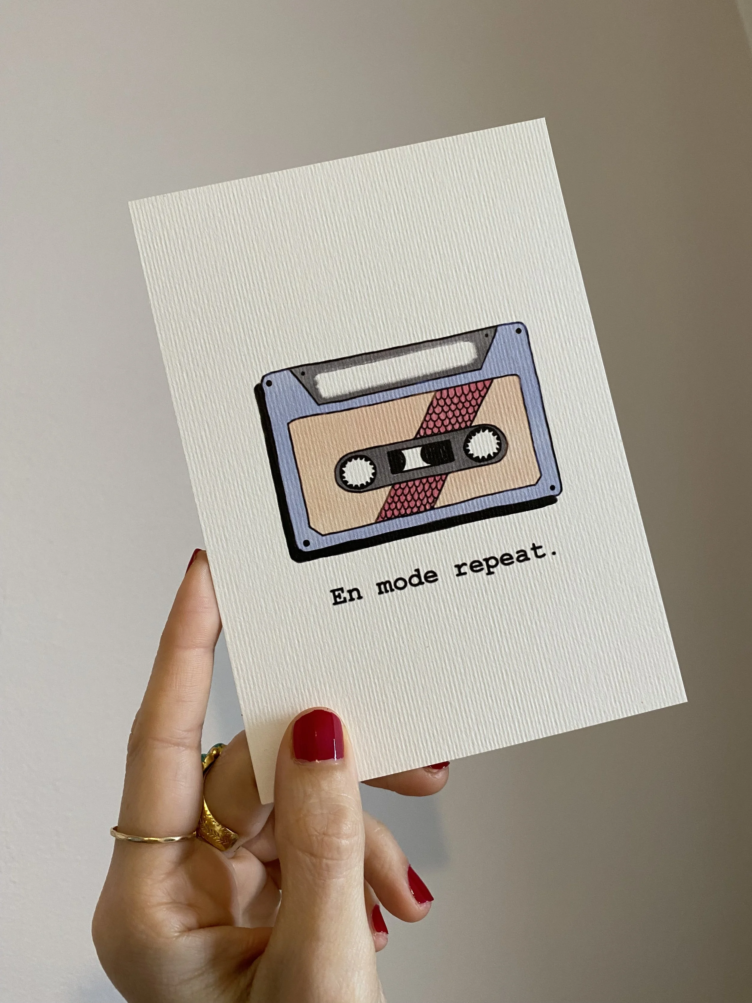 La Carte R.E.P.E.A.T (à messages personnalisés)